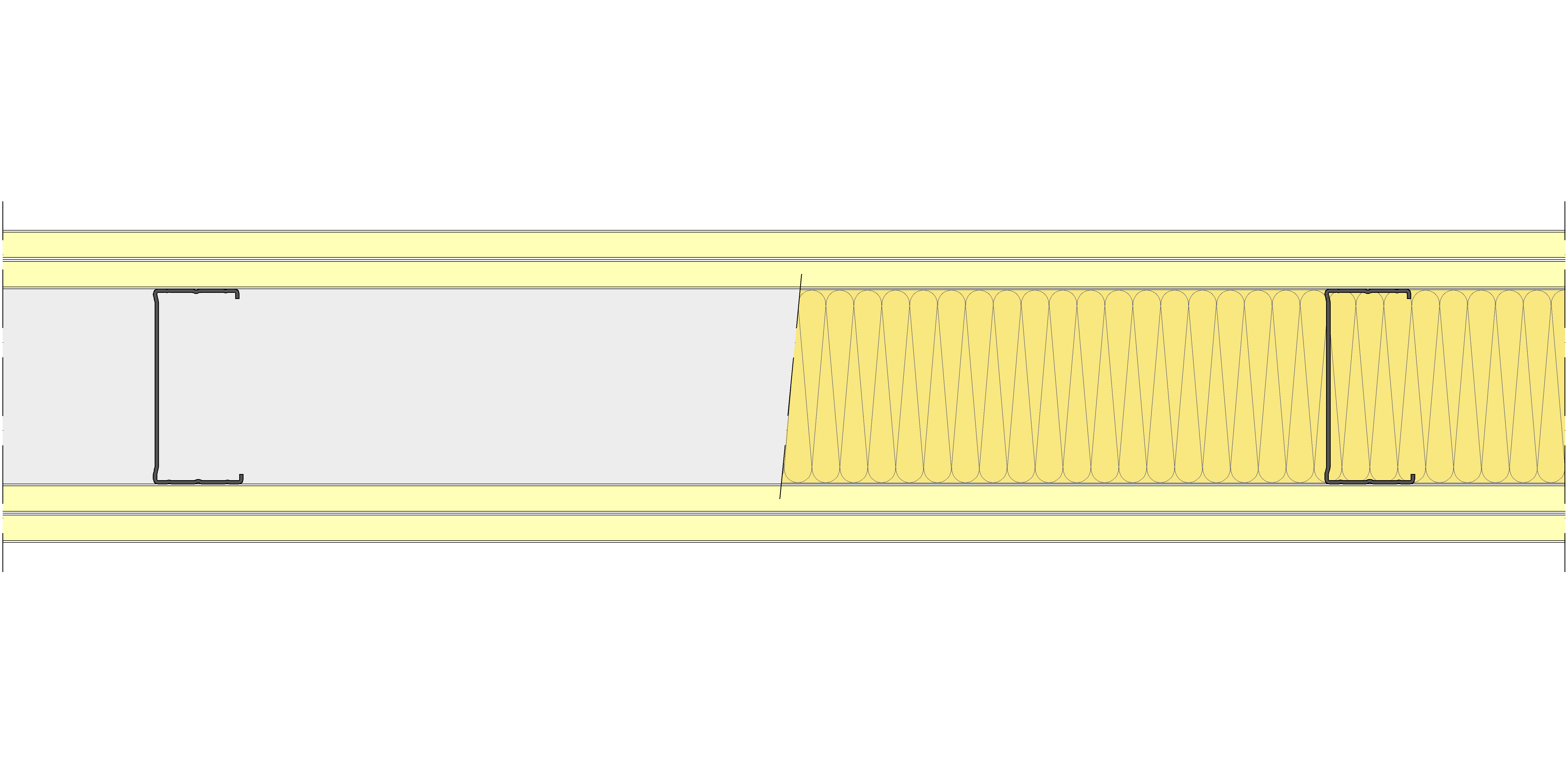 Tabique Pladur® 160/600 (100-45) 4I MW