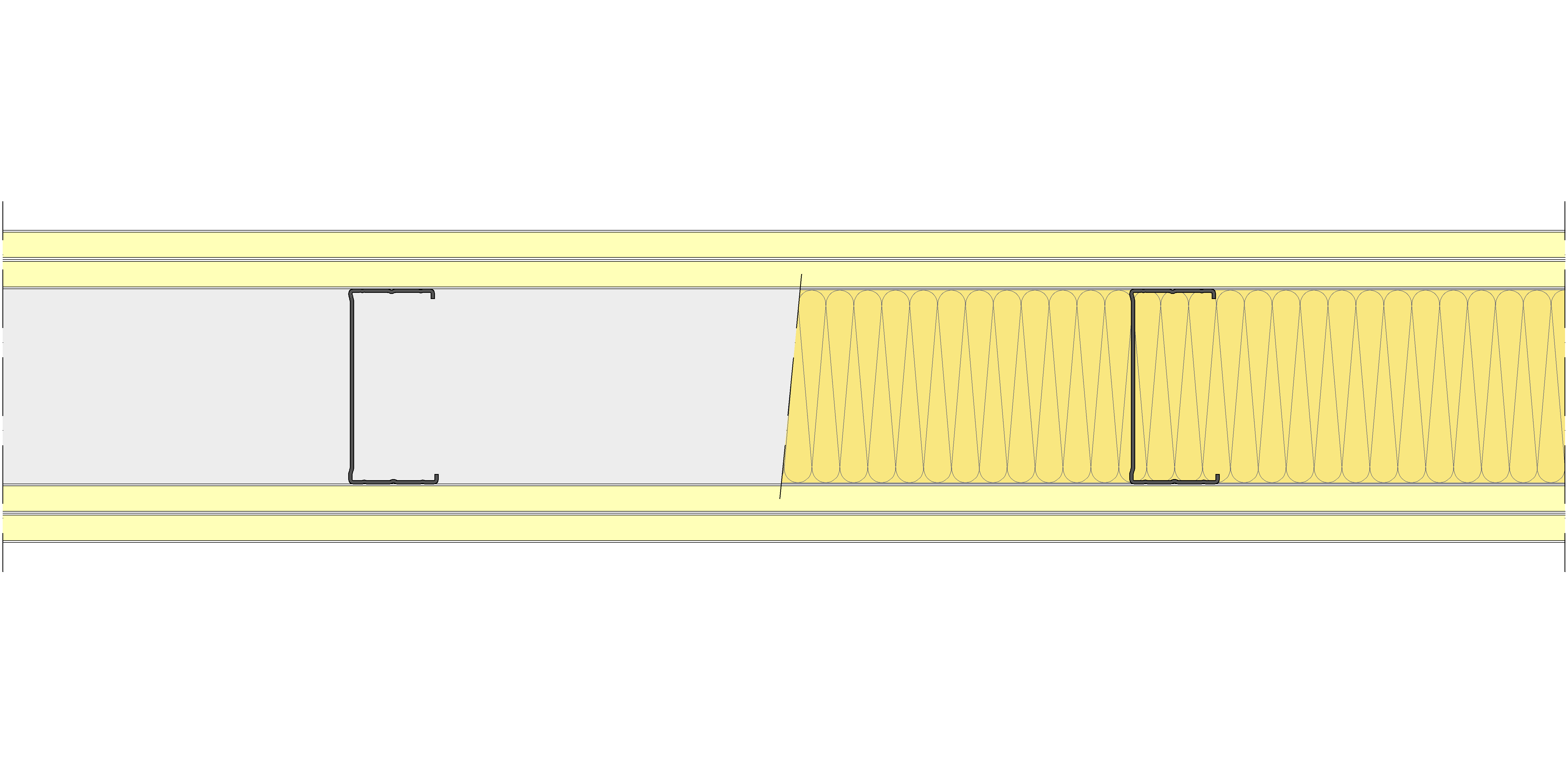 Tabique Pladur® 160/400 (100-45) 4I MW