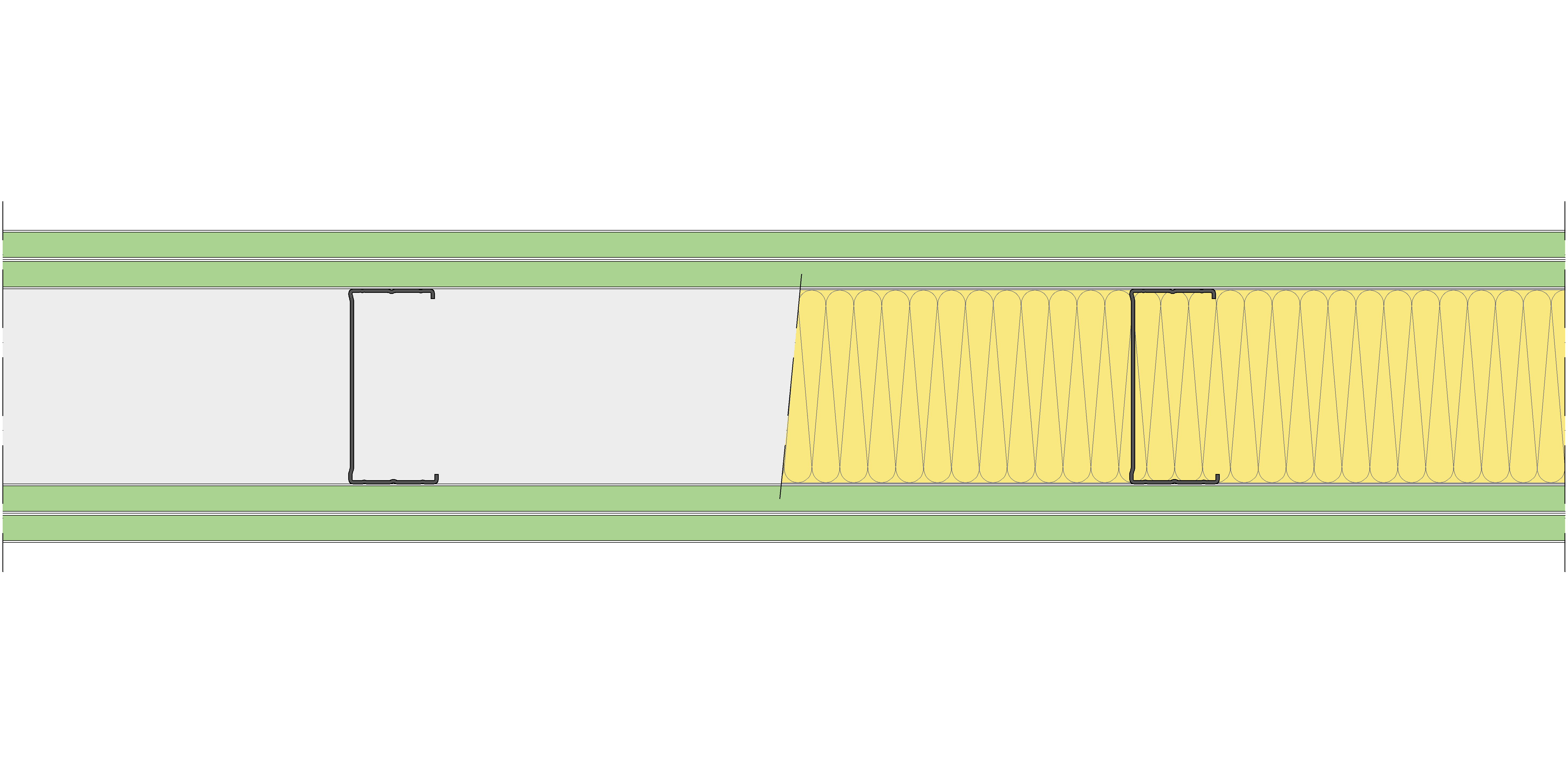 Tabique Pladur® 160/400 (100-45) 4H1 MW