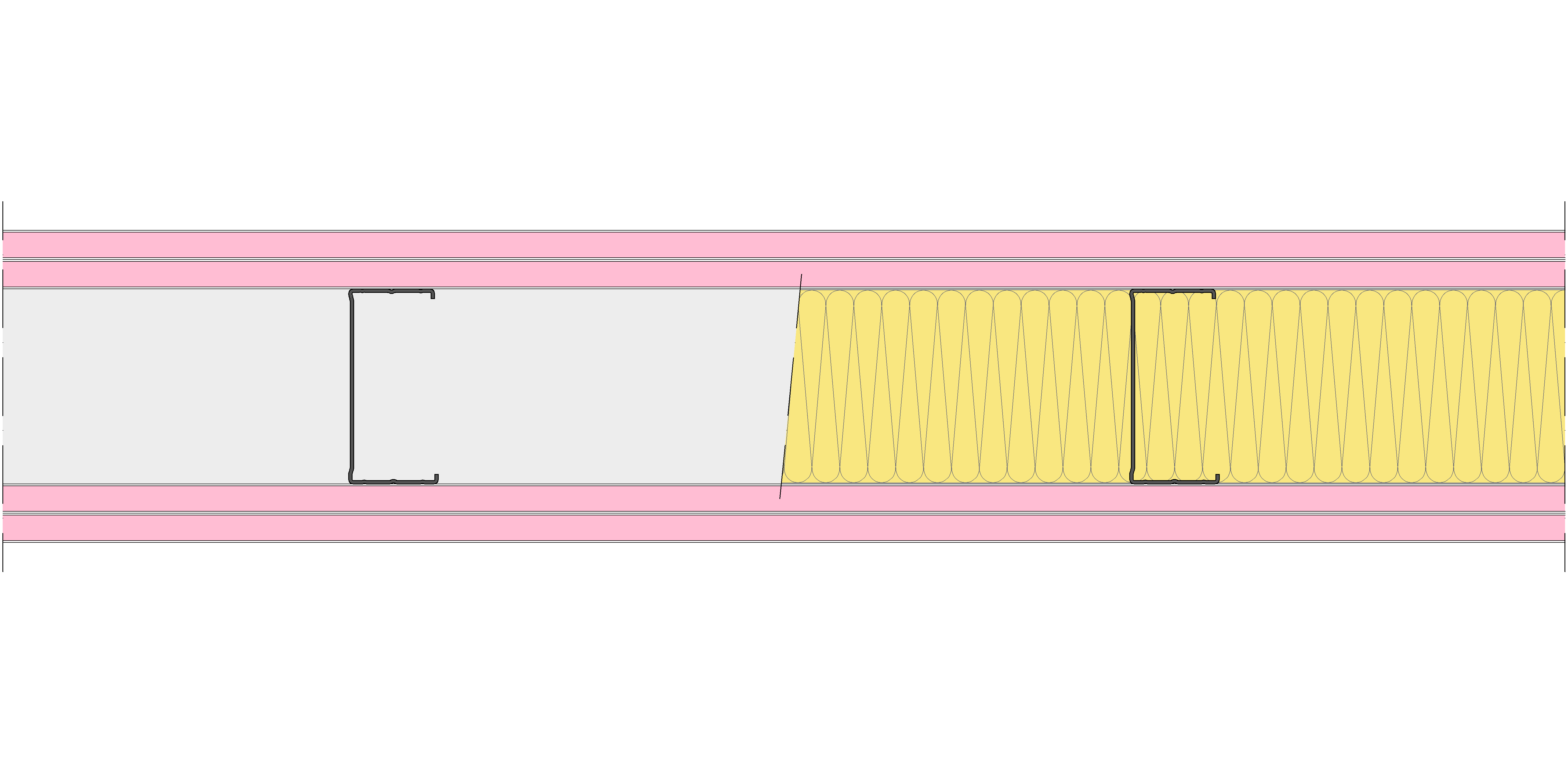 Tabique Pladur® 160/400 (100-45) 4F MW