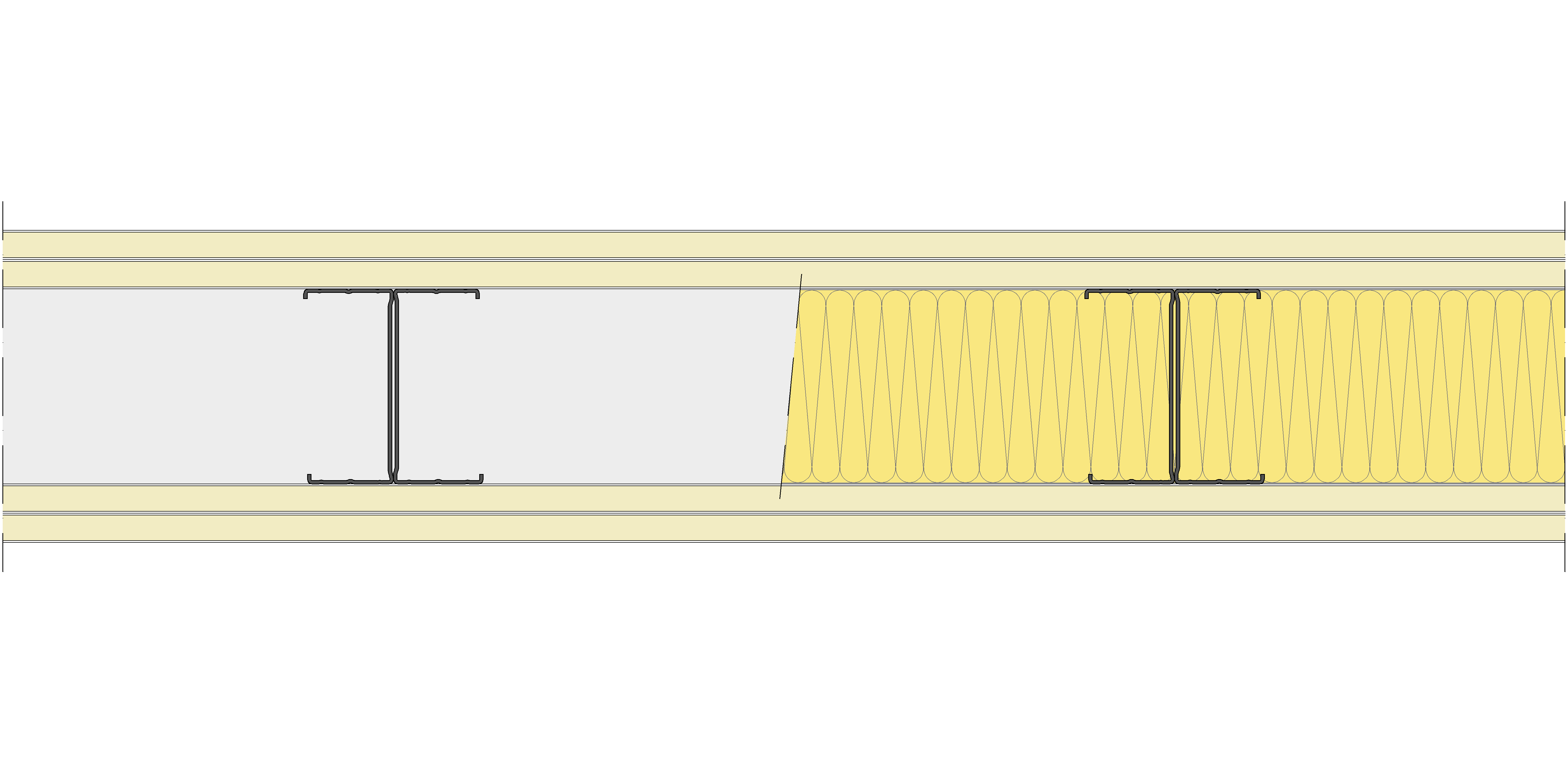 Tabique Pladur® 160/400 (100-45H) 4N MW