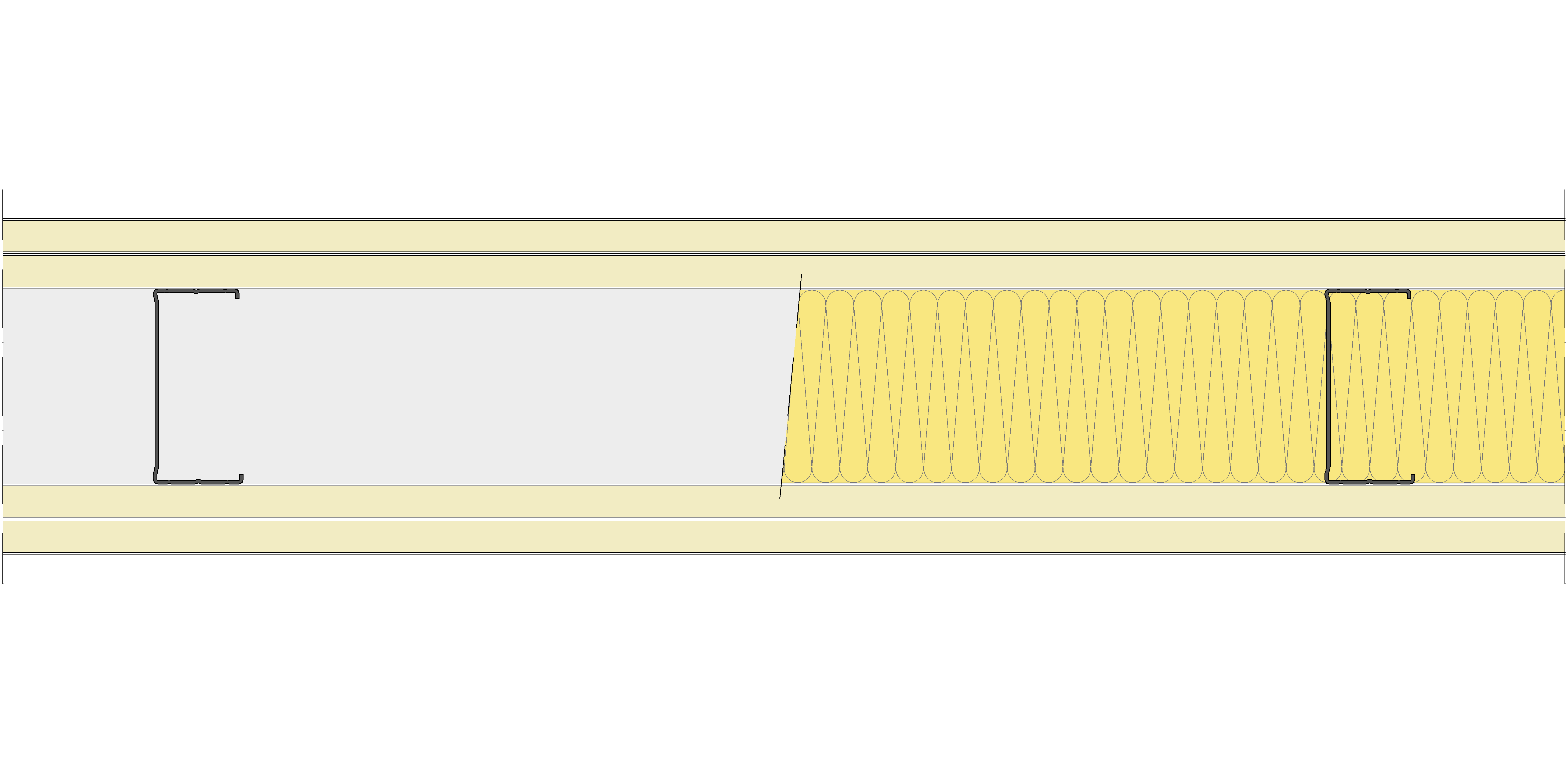 Tabique Pladur® 172/600 (100-45) 4N MW