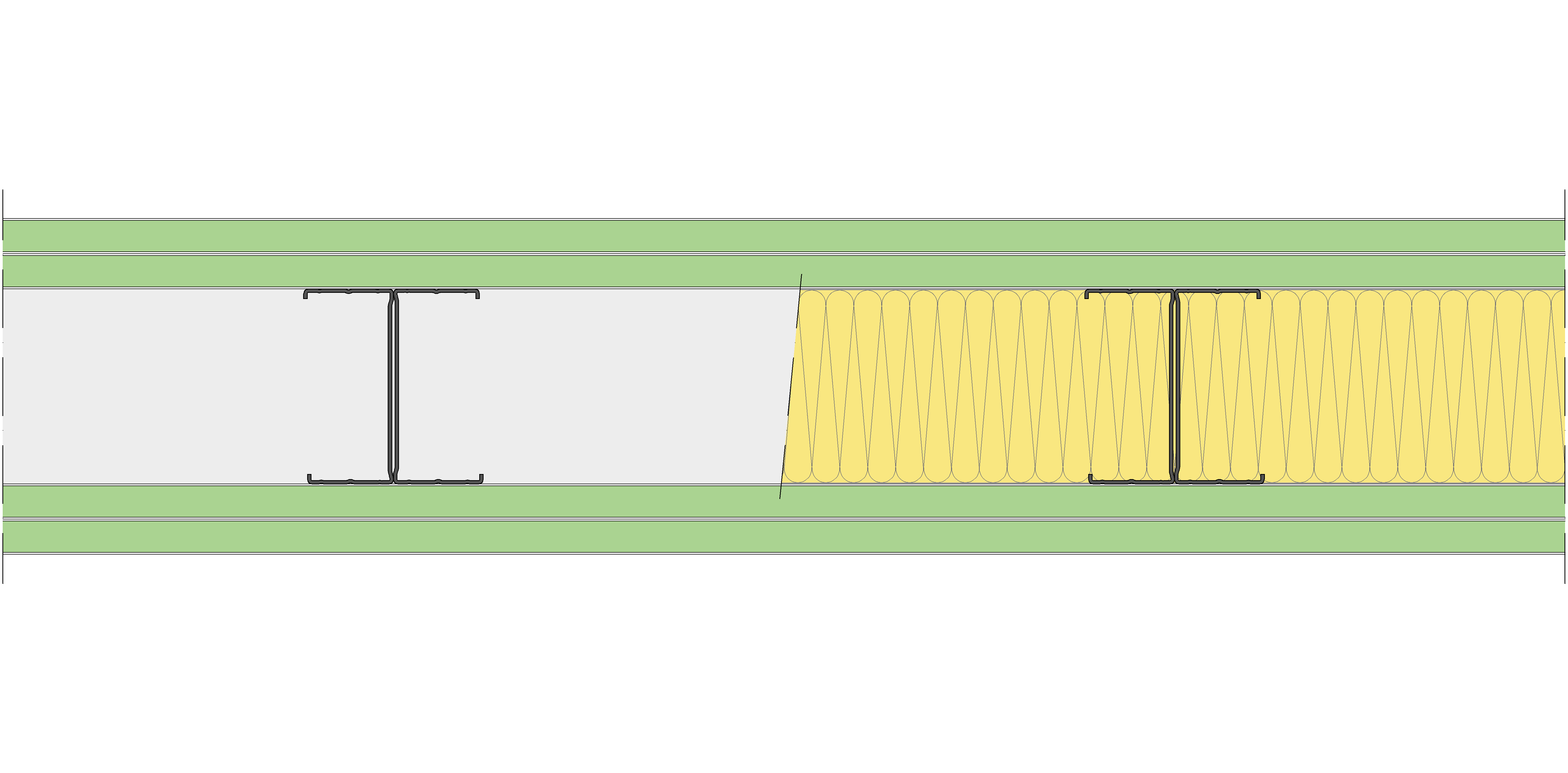 Tabique Pladur® 172/400 (100-45H) 4H1 MW