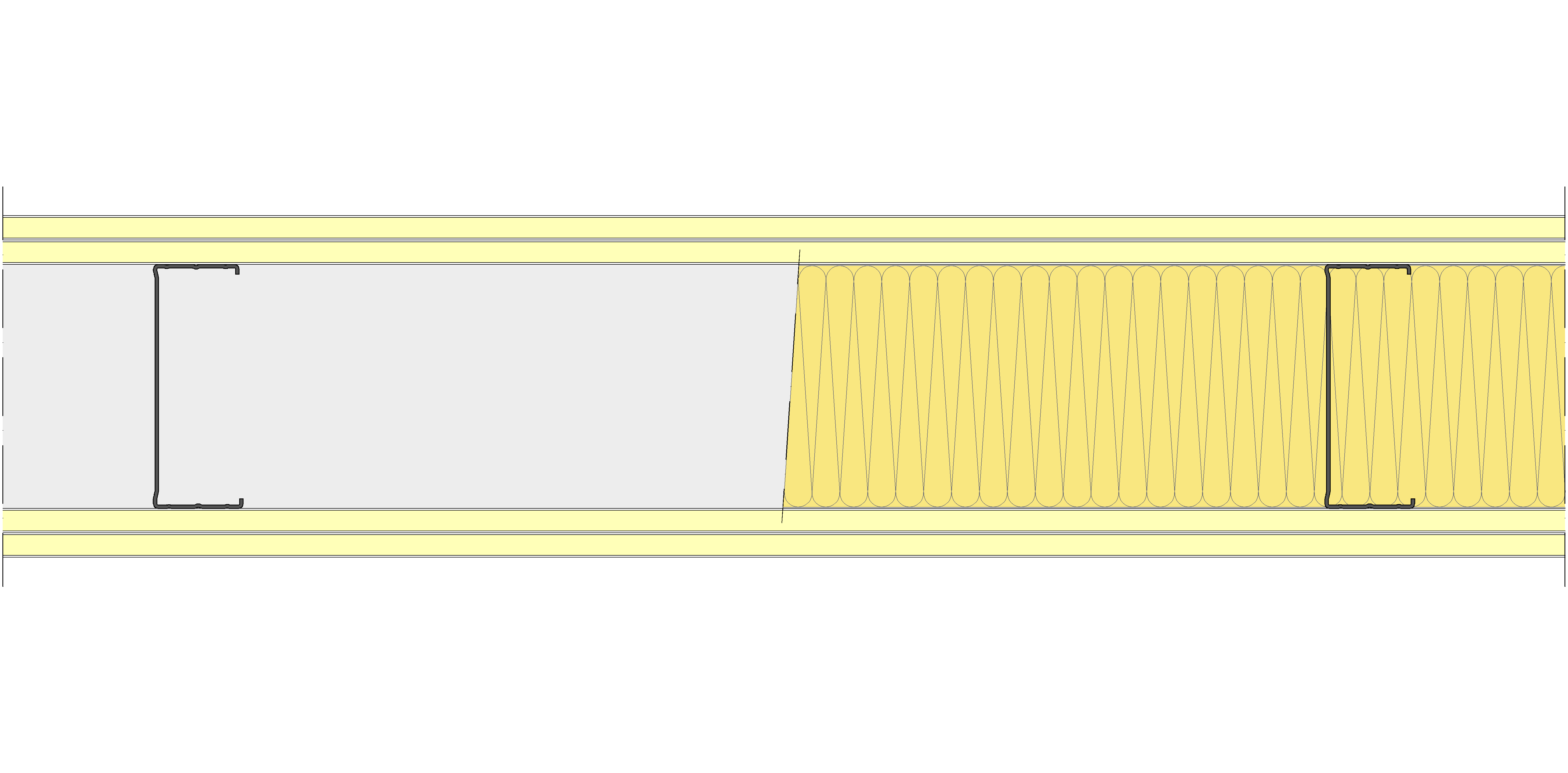 Tabique Pladur® 175/600 (125-45) 4I MW