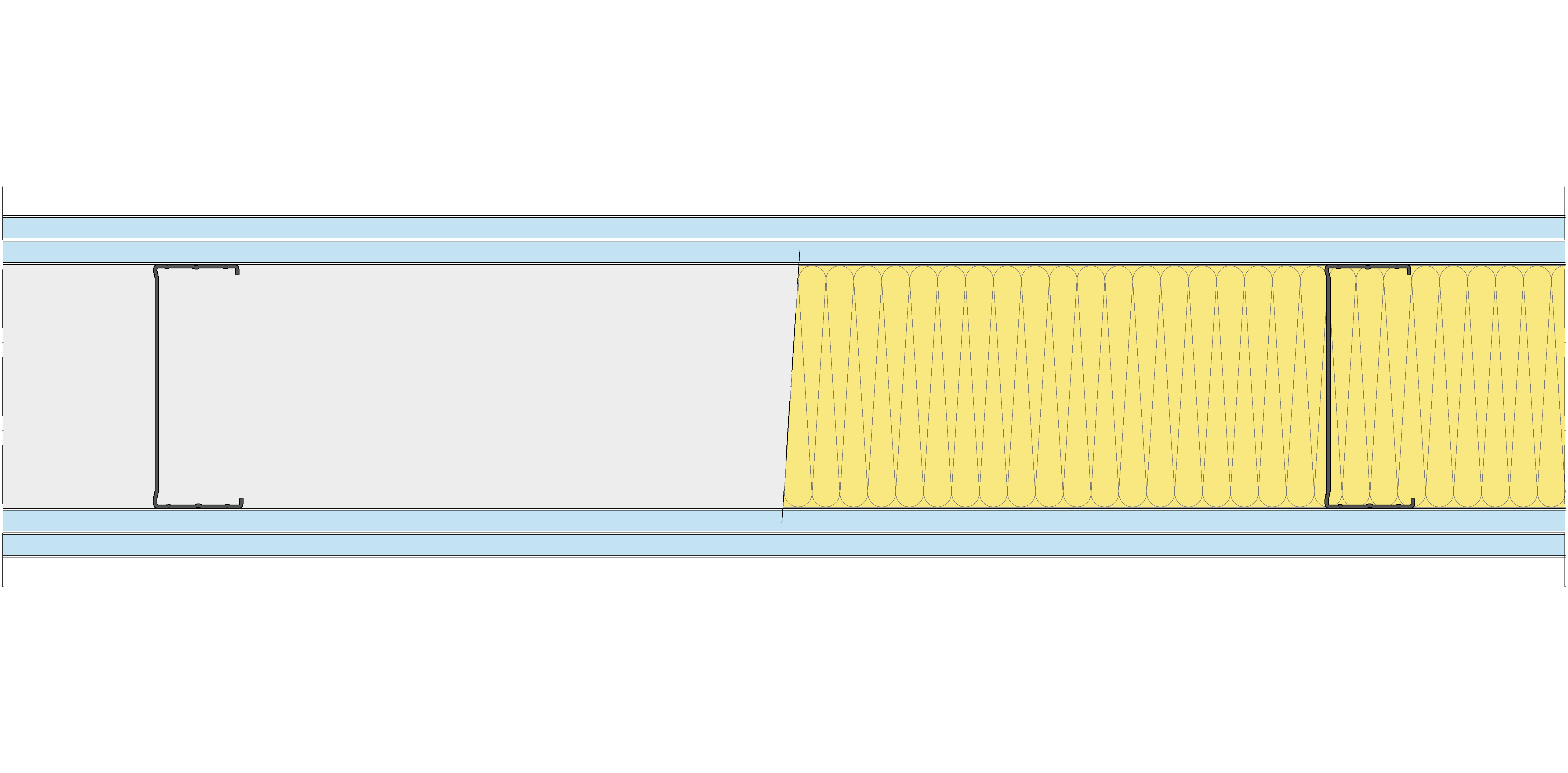 Tabique Pladur® 175/600 (125-45) 4OMNIA MW