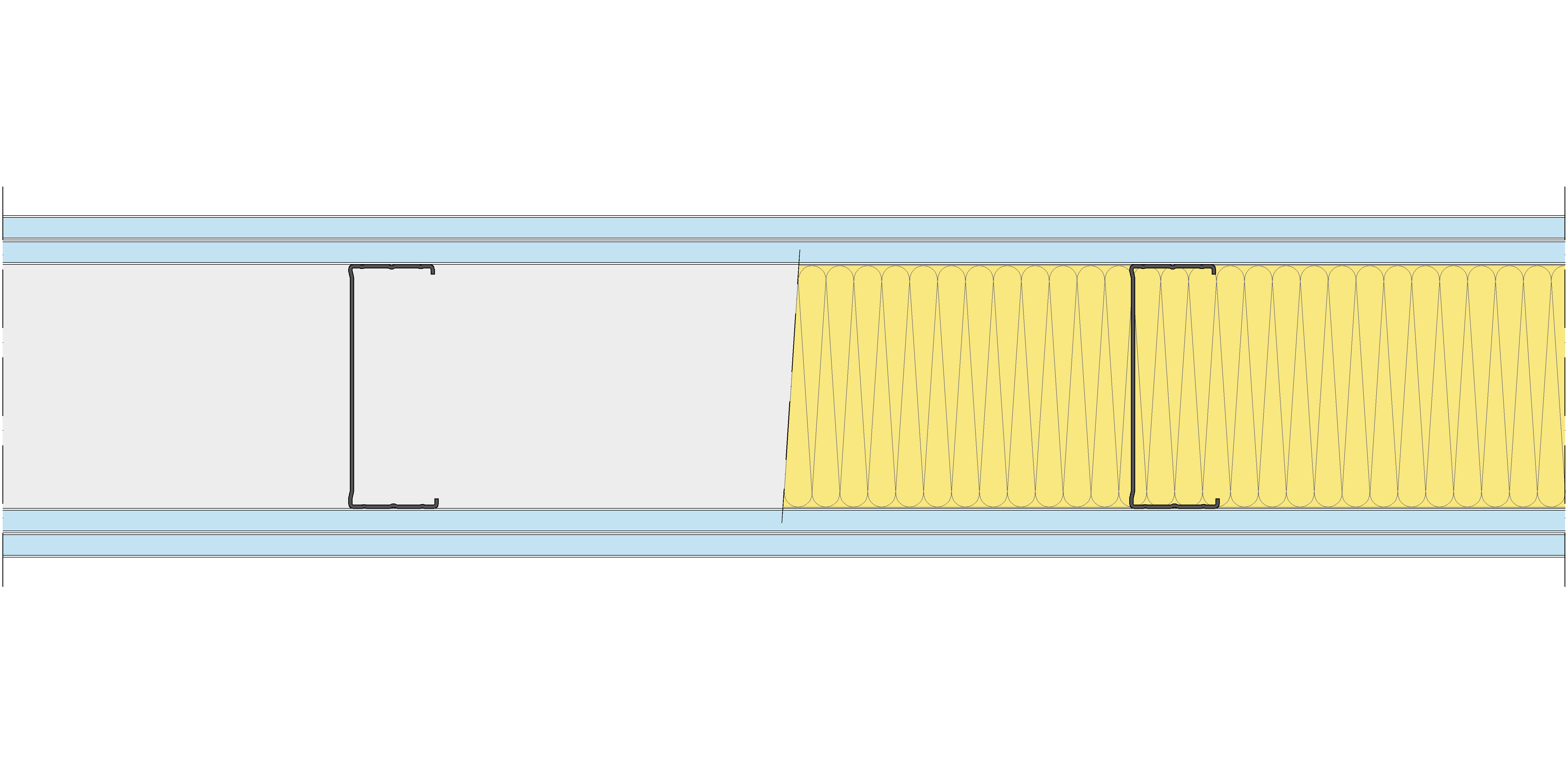 Tabique Pladur® 175/400 (125-45) 4OMNIA MW