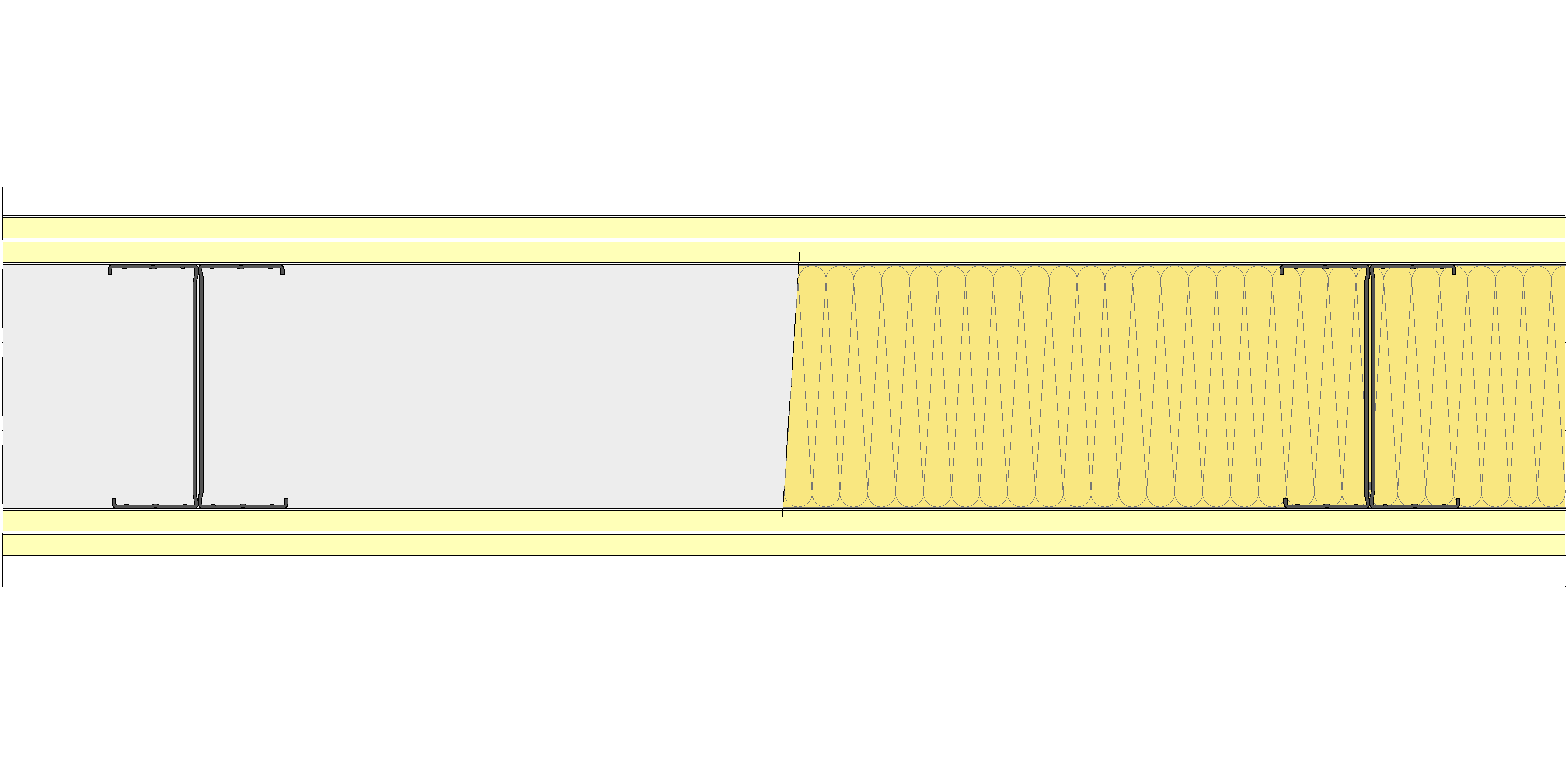 Tabique Pladur® 175/600 (125-45H) 4I MW