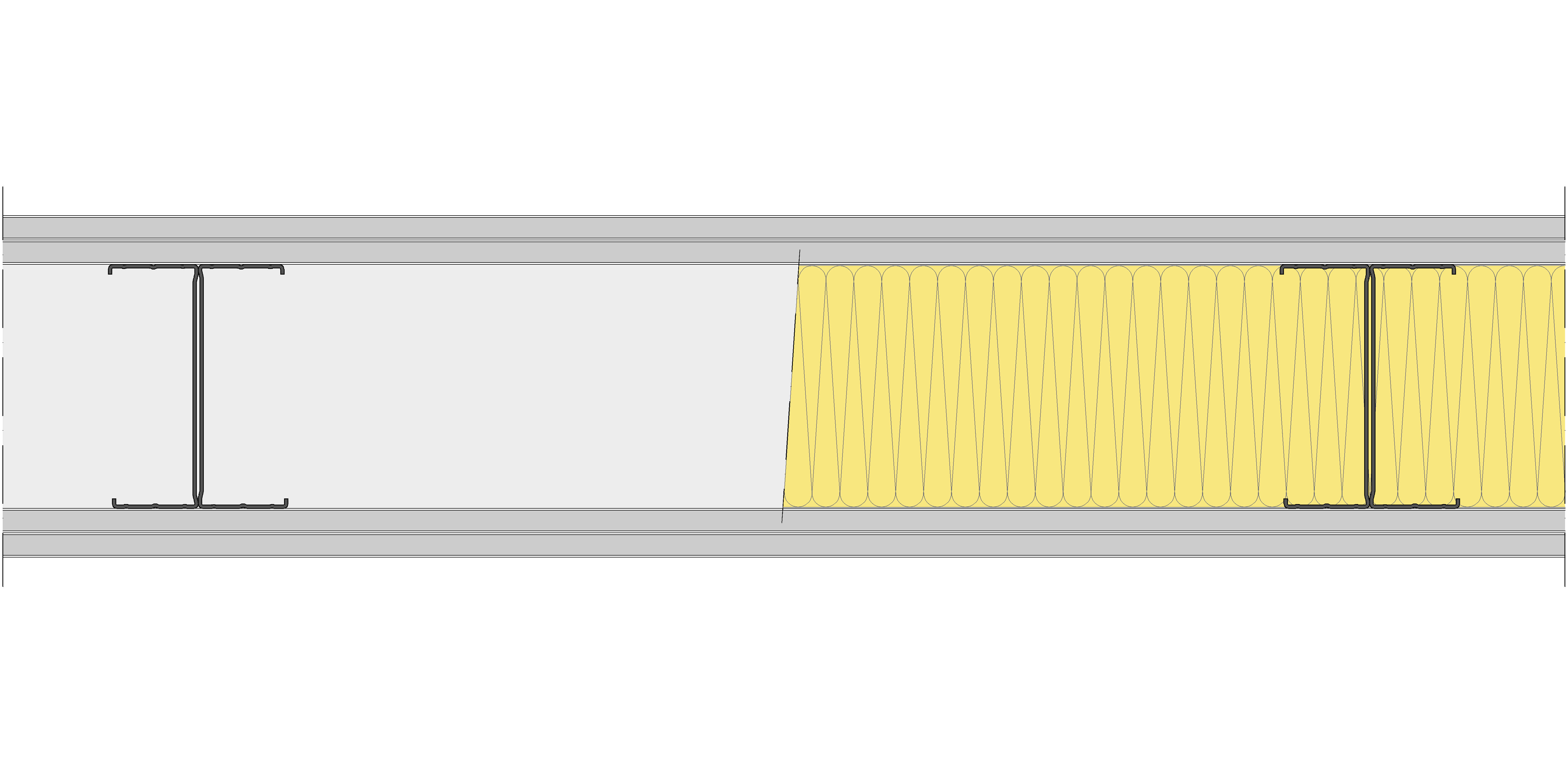 Tabique Pladur® 175/600 (125-45H) 4SOLIDTEX MW