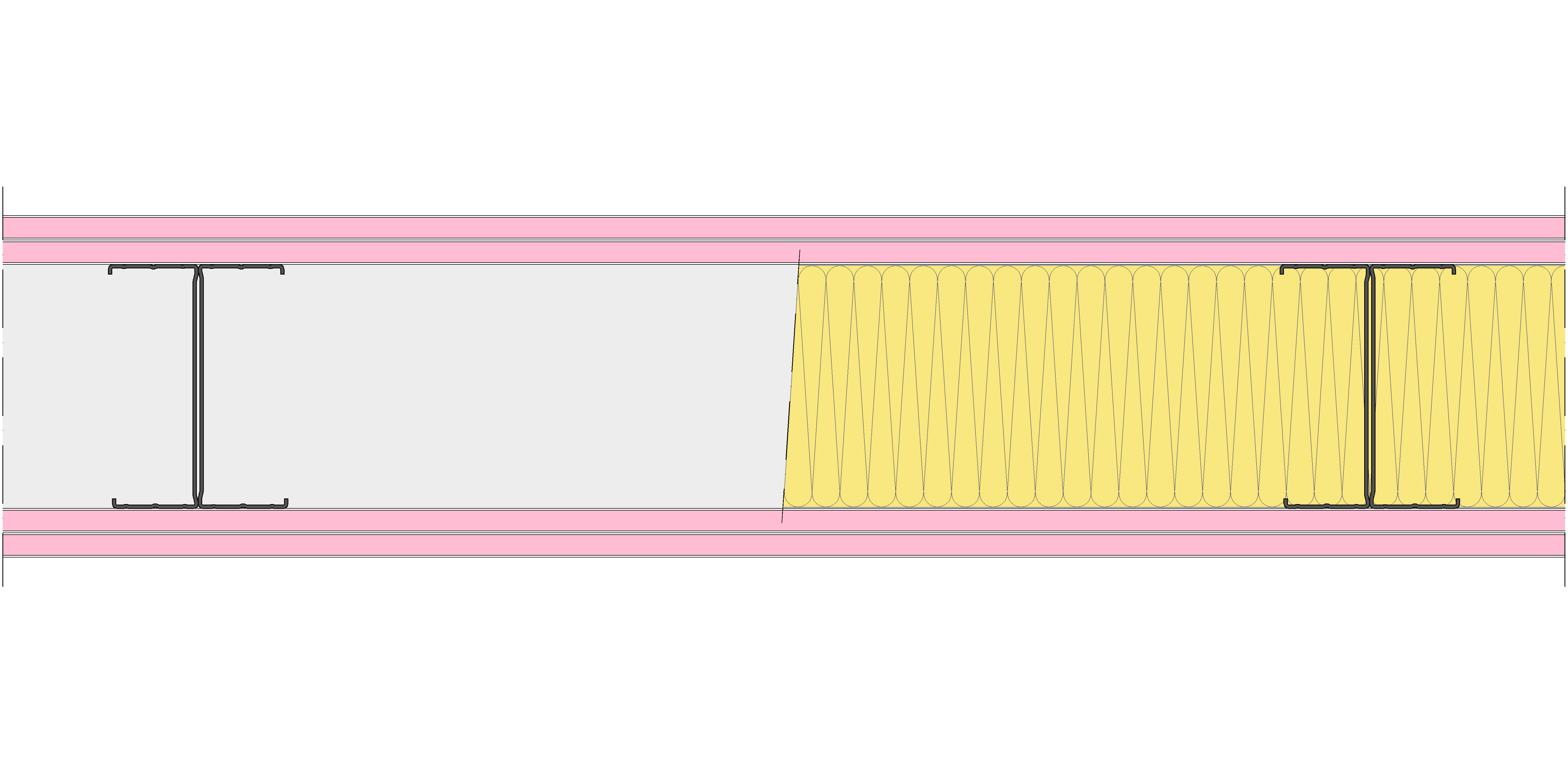 Tabique Pladur® 175/600 (125-45H) 4F MW