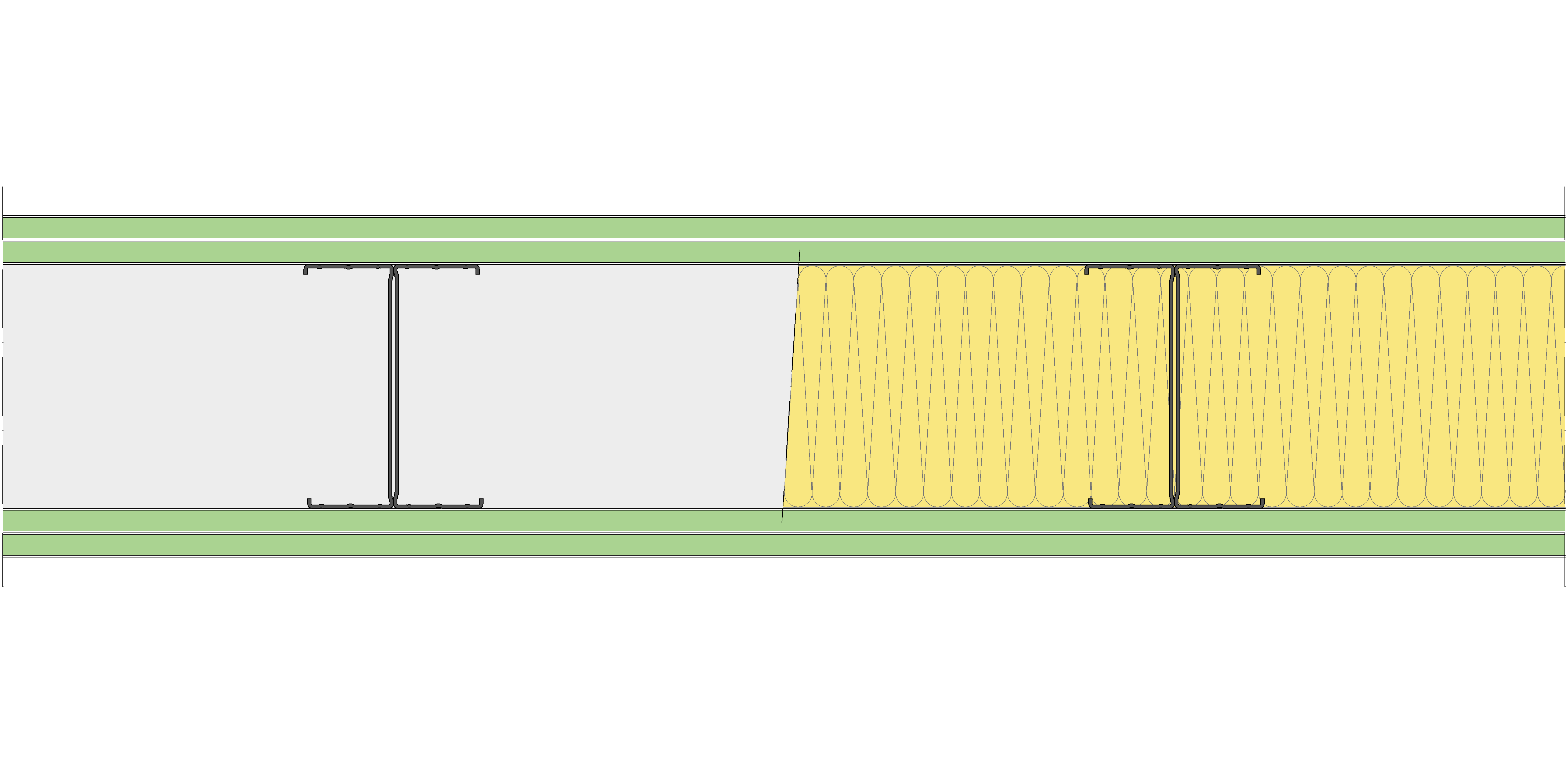 Tabique Pladur® 175/400 (125-45H) 4H1 MW