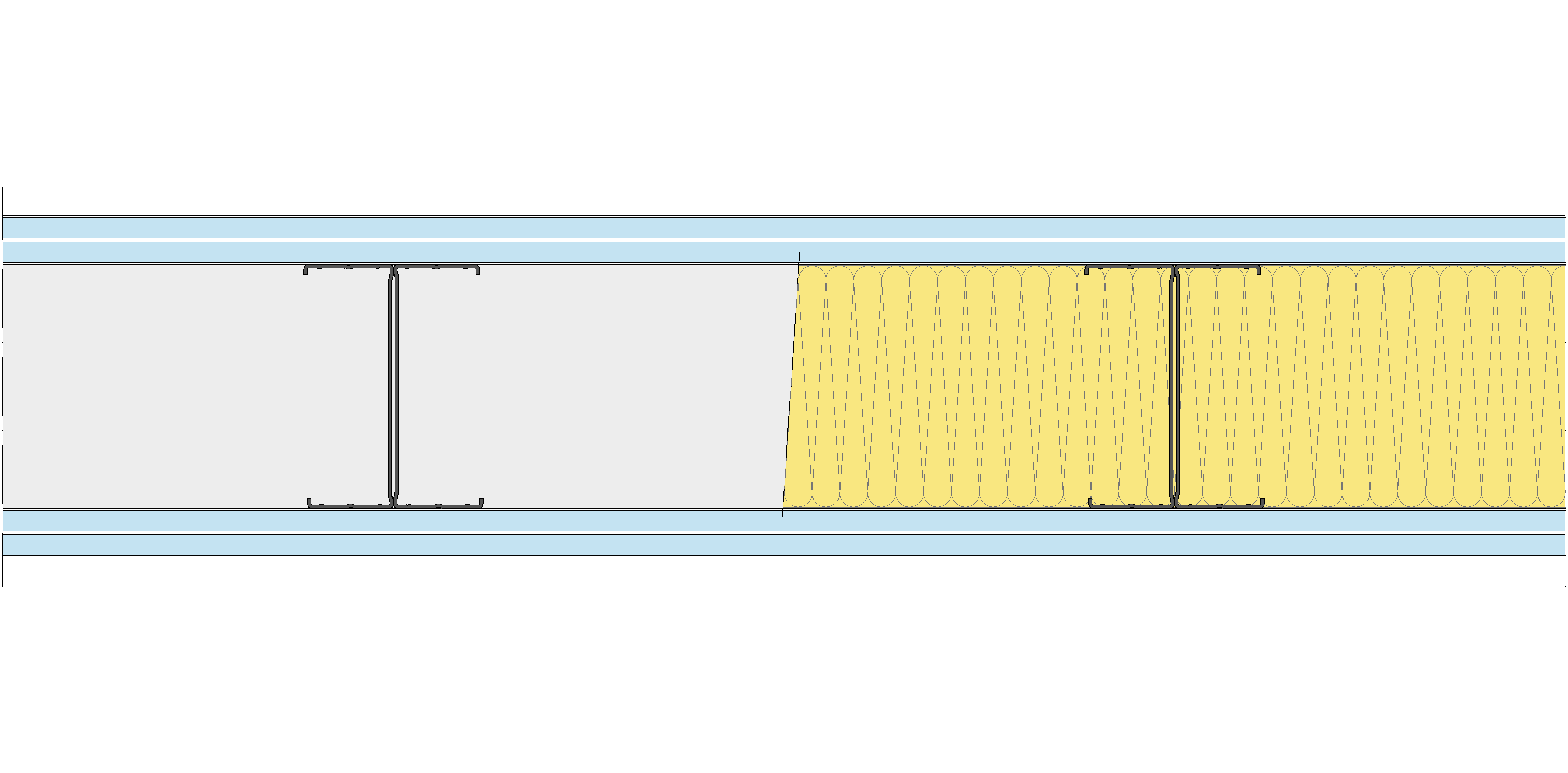 Tabique Pladur® 175/400 (125-45H) 4OMNIA MW