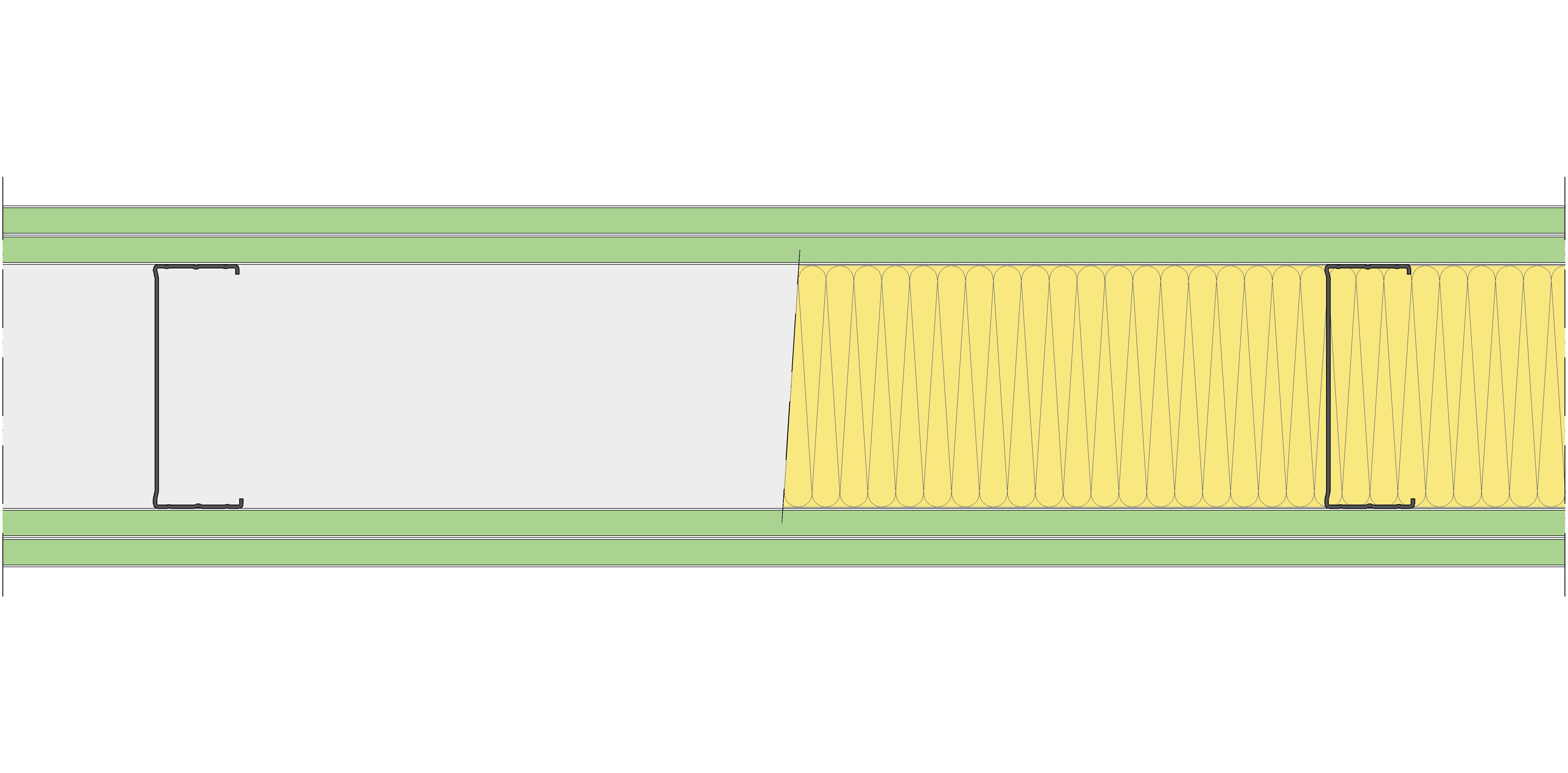 Tabique Pladur® 185/600 (125-45) 4H1 MW