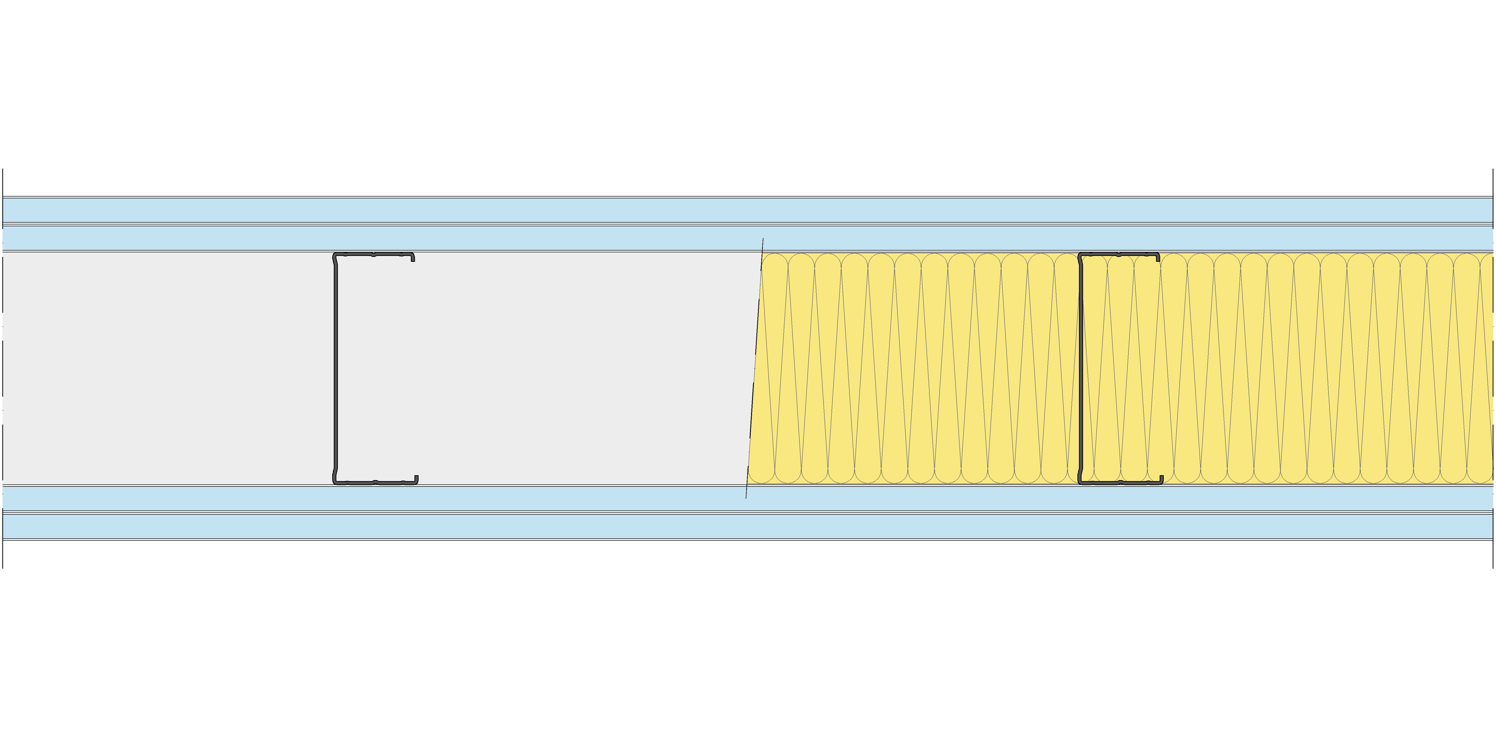 Tabique Pladur® 185/400 (125-45) 4OMNIA MW