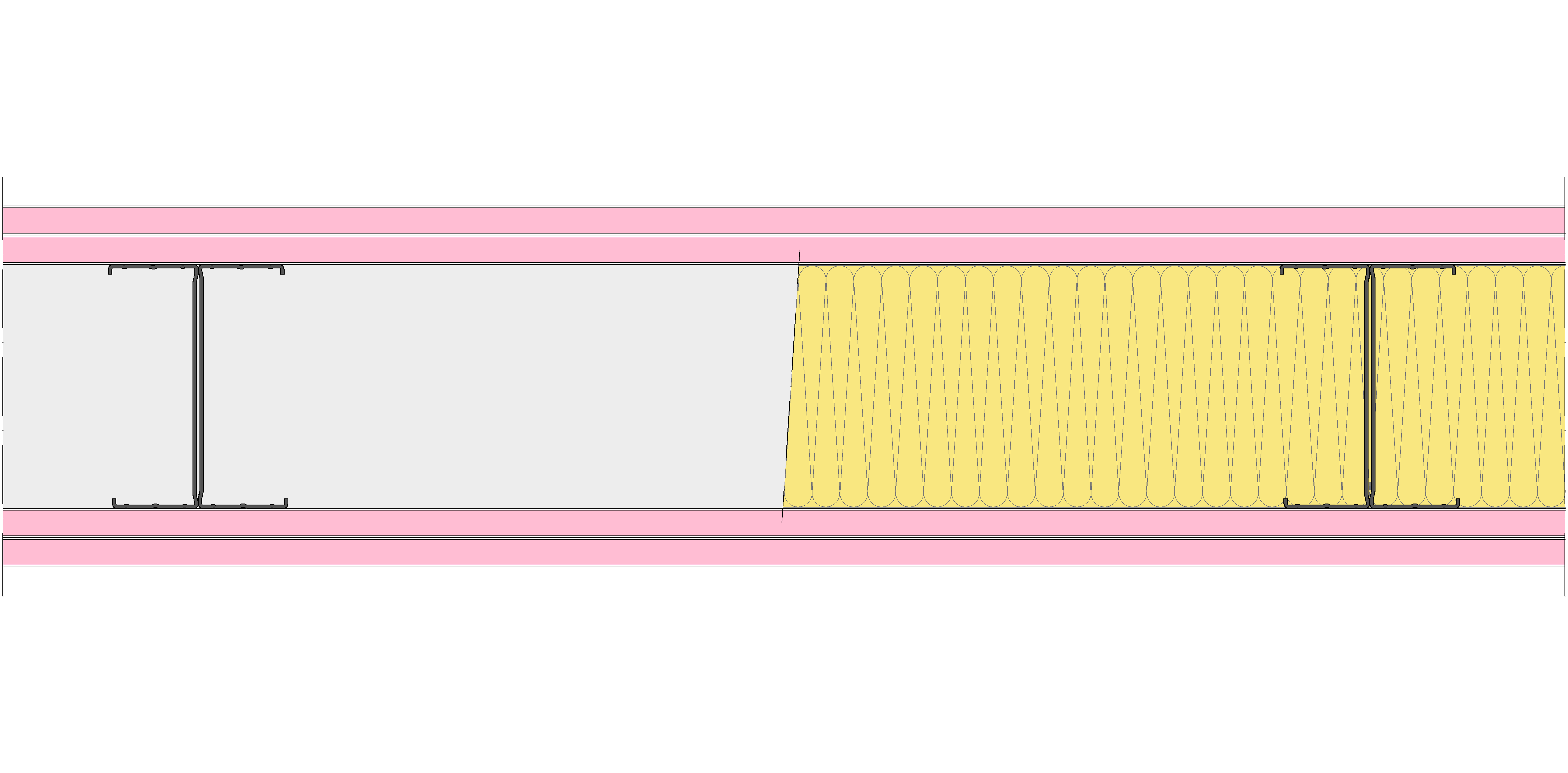 Tabique Pladur® 185/600 (125-45H) 4F MW