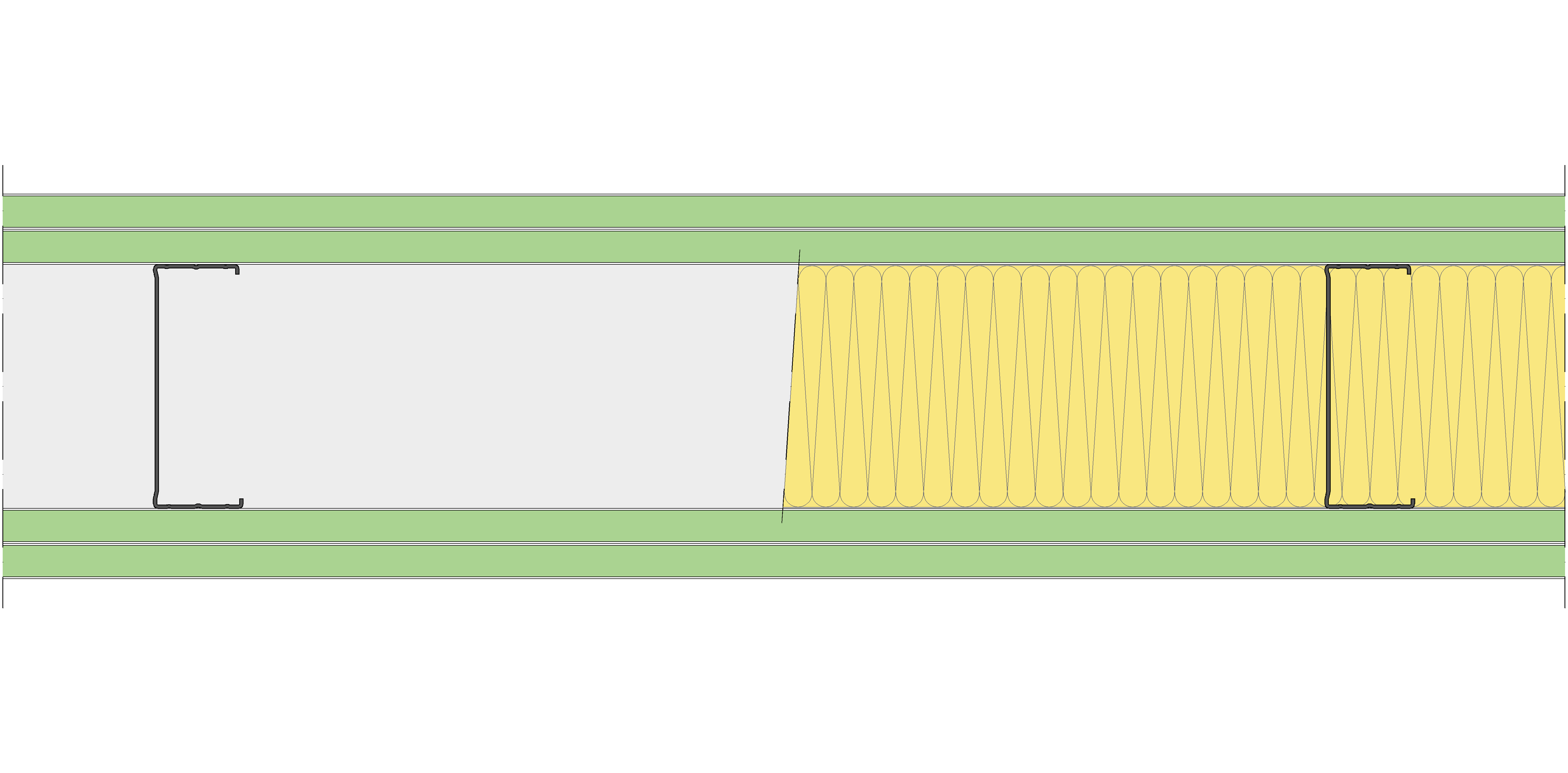Tabique Pladur® 197/600 (125-45) 4H1 MW