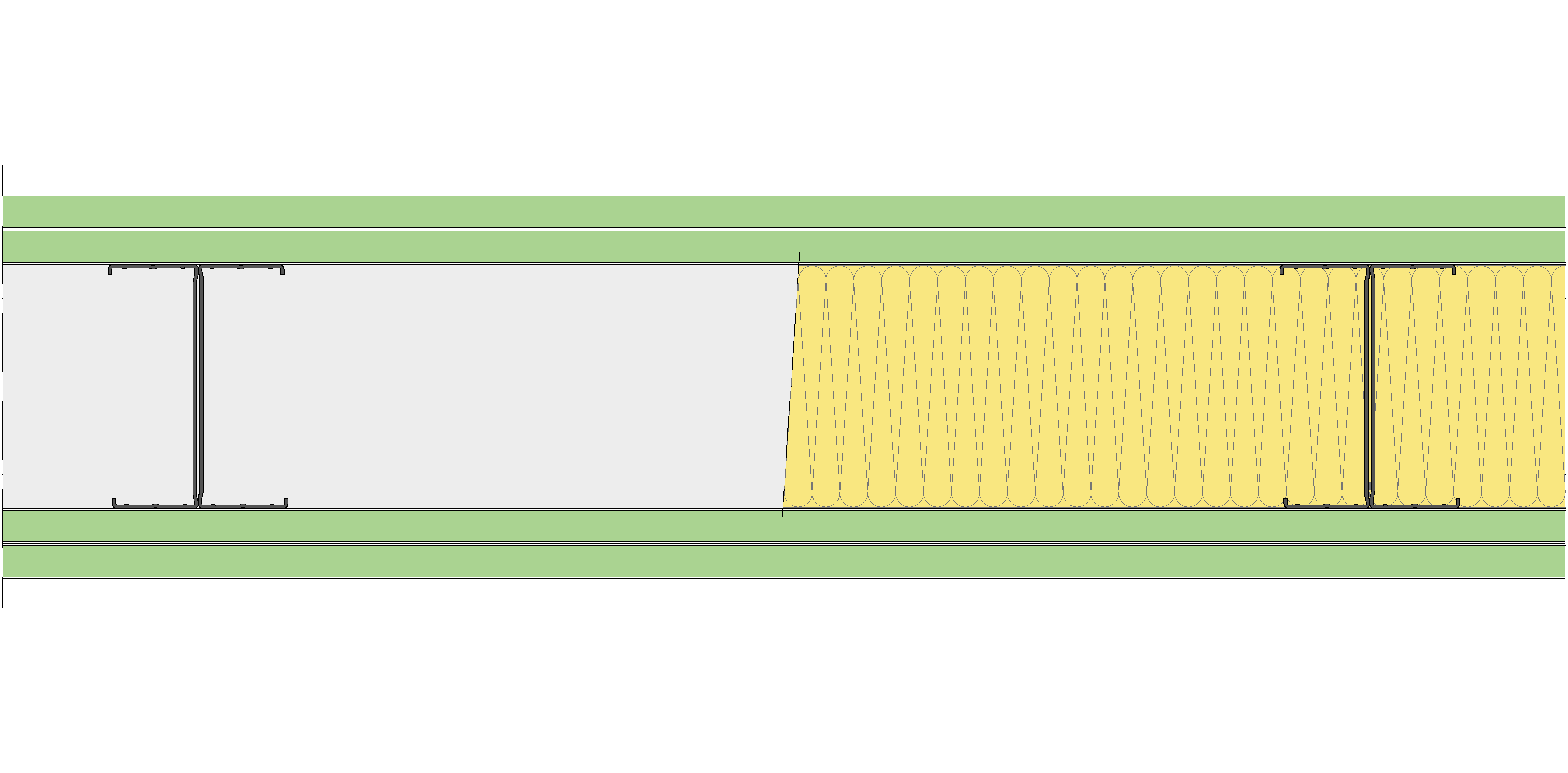 Tabique Pladur® 197/600 (125-45H) 4H1 MW