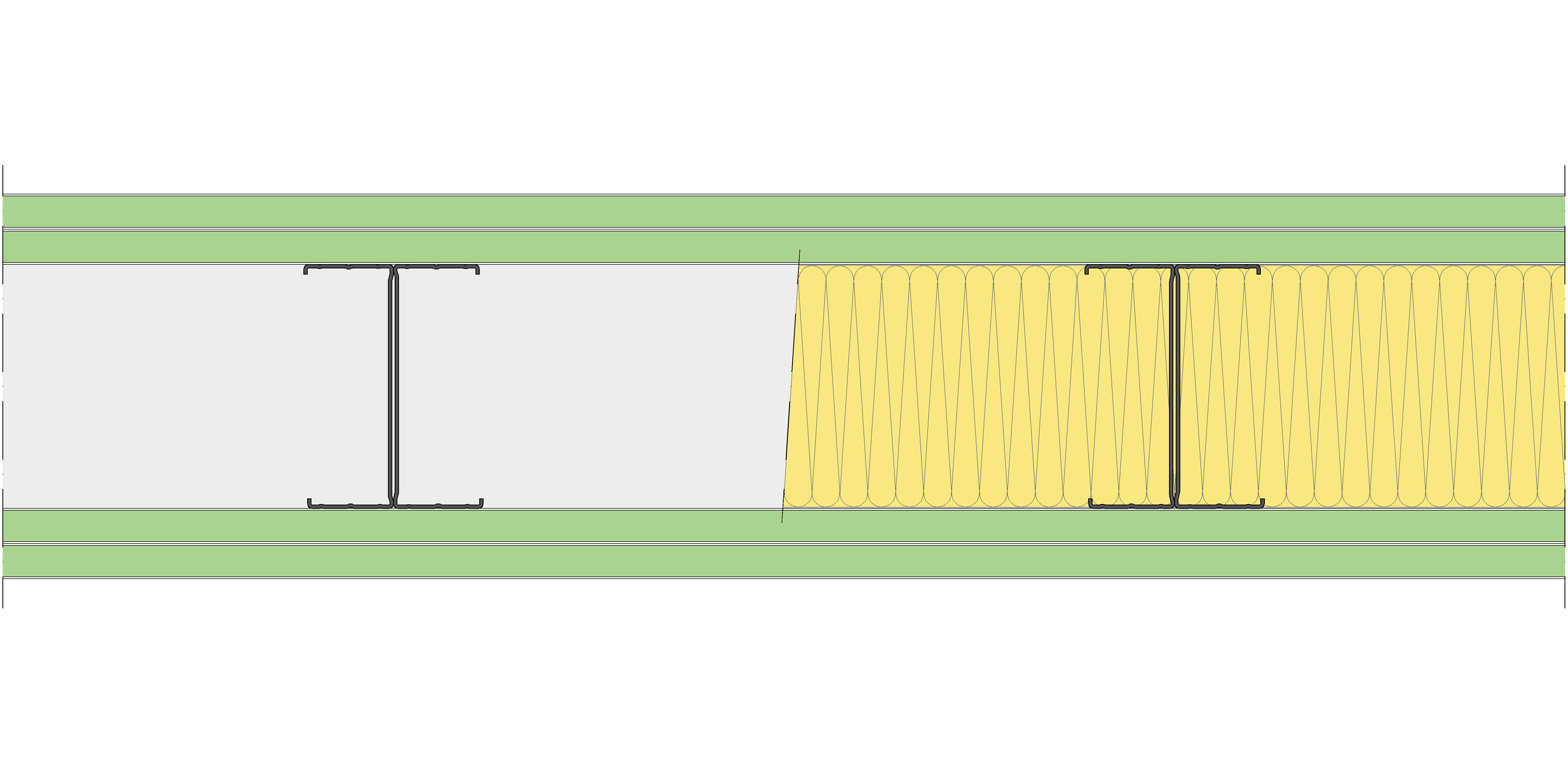 Tabique Pladur® 197/400 (125-45H) 4H1 MW