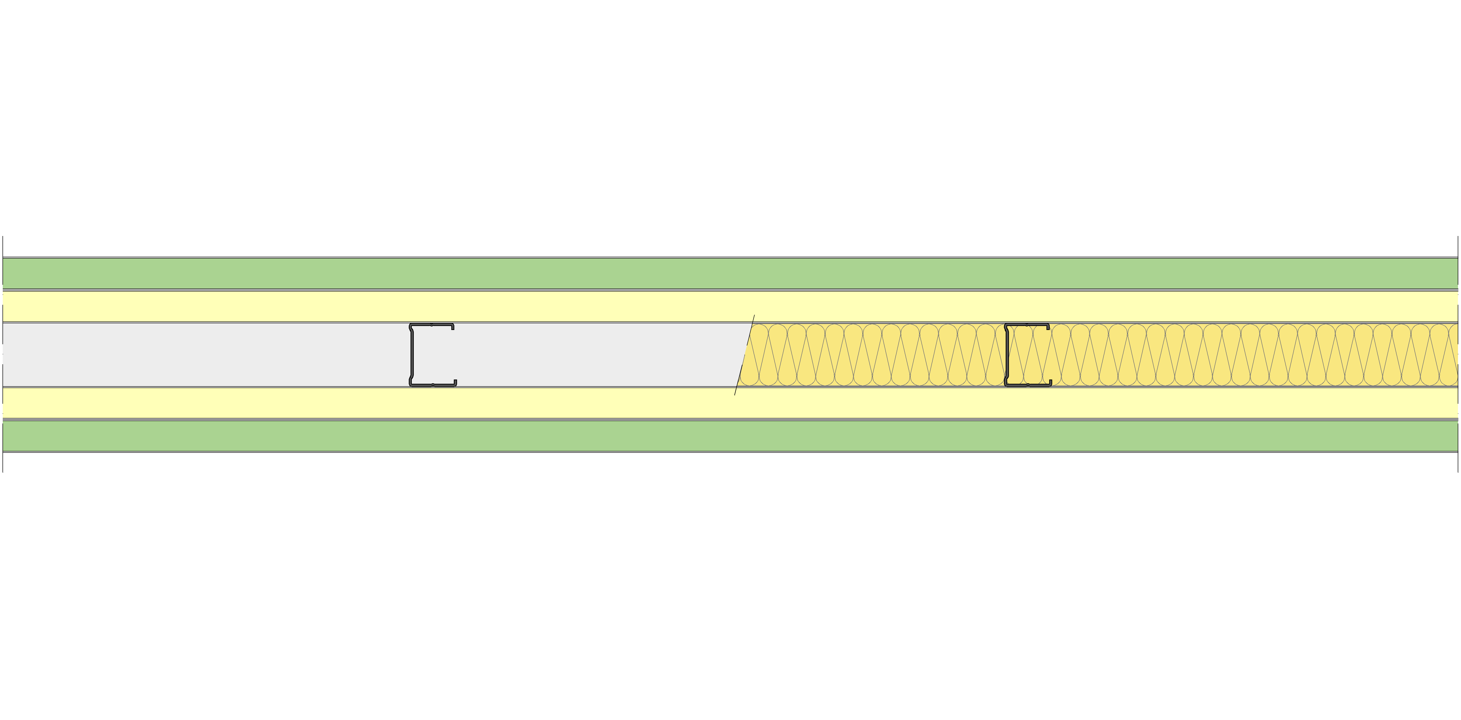 Tabique Pladur® 148/450 (48-35) 1MAGNA H1-2MAGNA-1MAGNA H1 MW