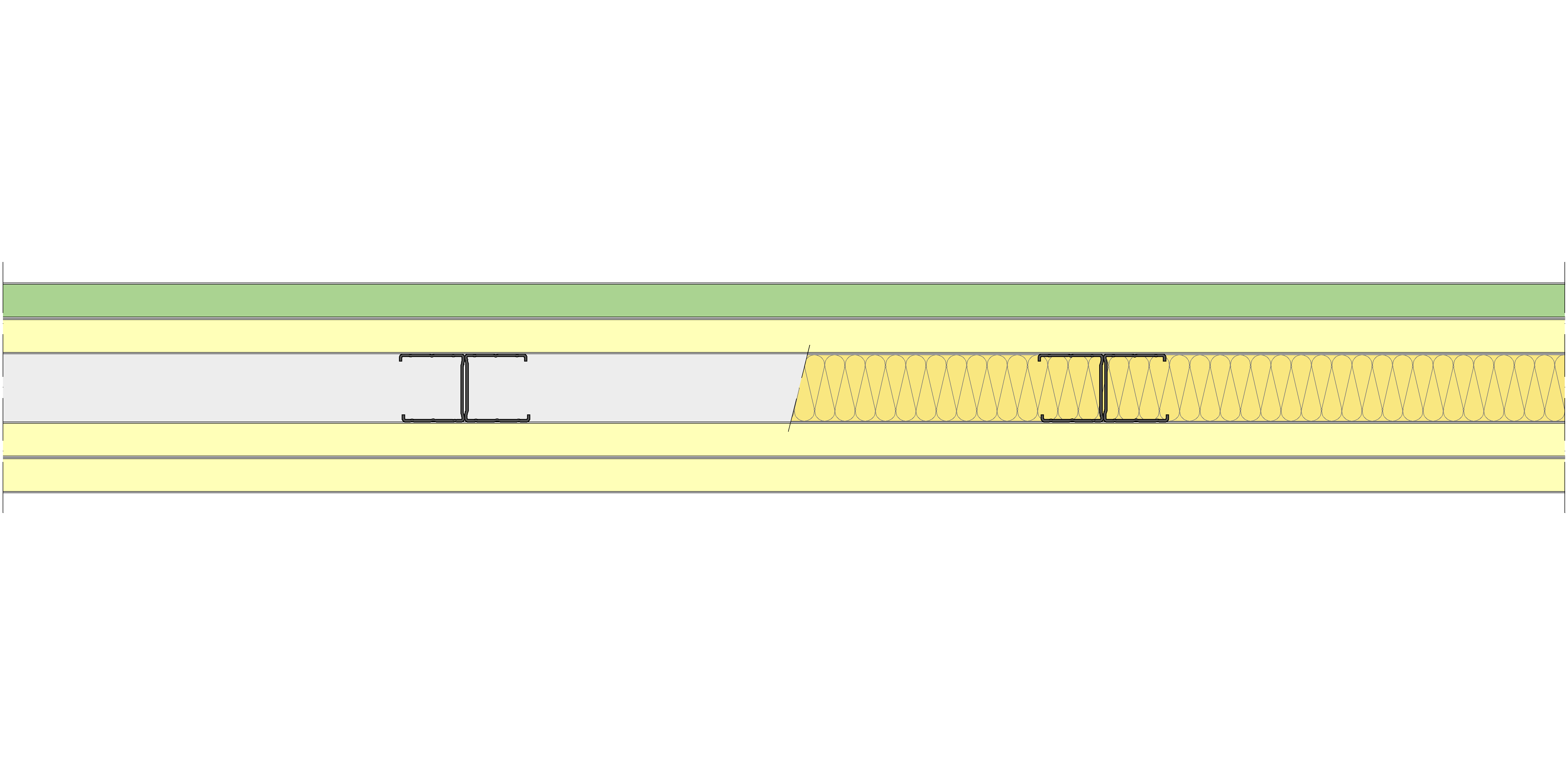 Tabique Pladur® 148/450 (48-45H) 1MAGNA H1-3MAGNA MW