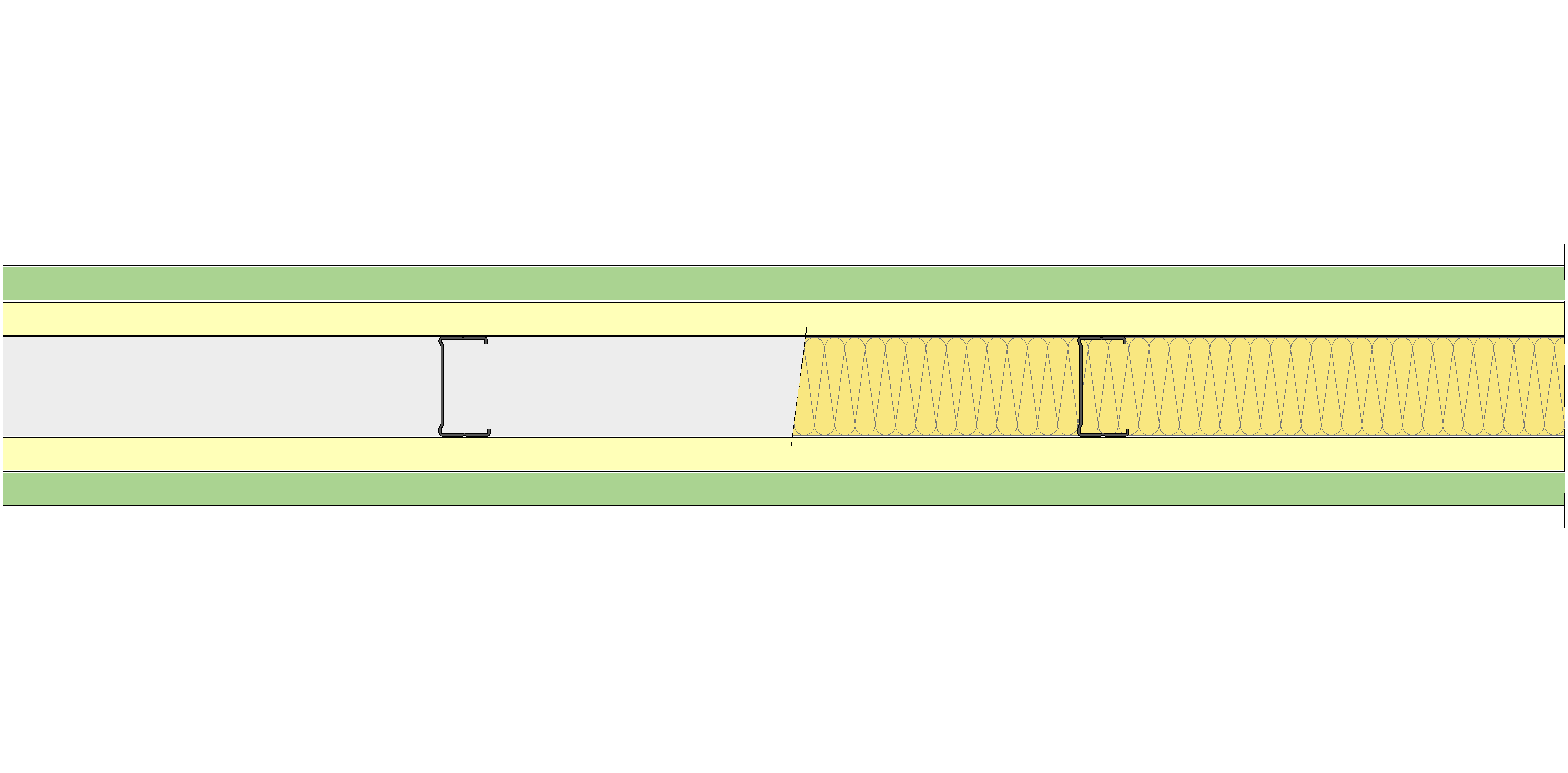 Tabique Pladur® 170/450 (70-35) 1MAGNA H1-2MAGNA-1MAGNA H1 MW