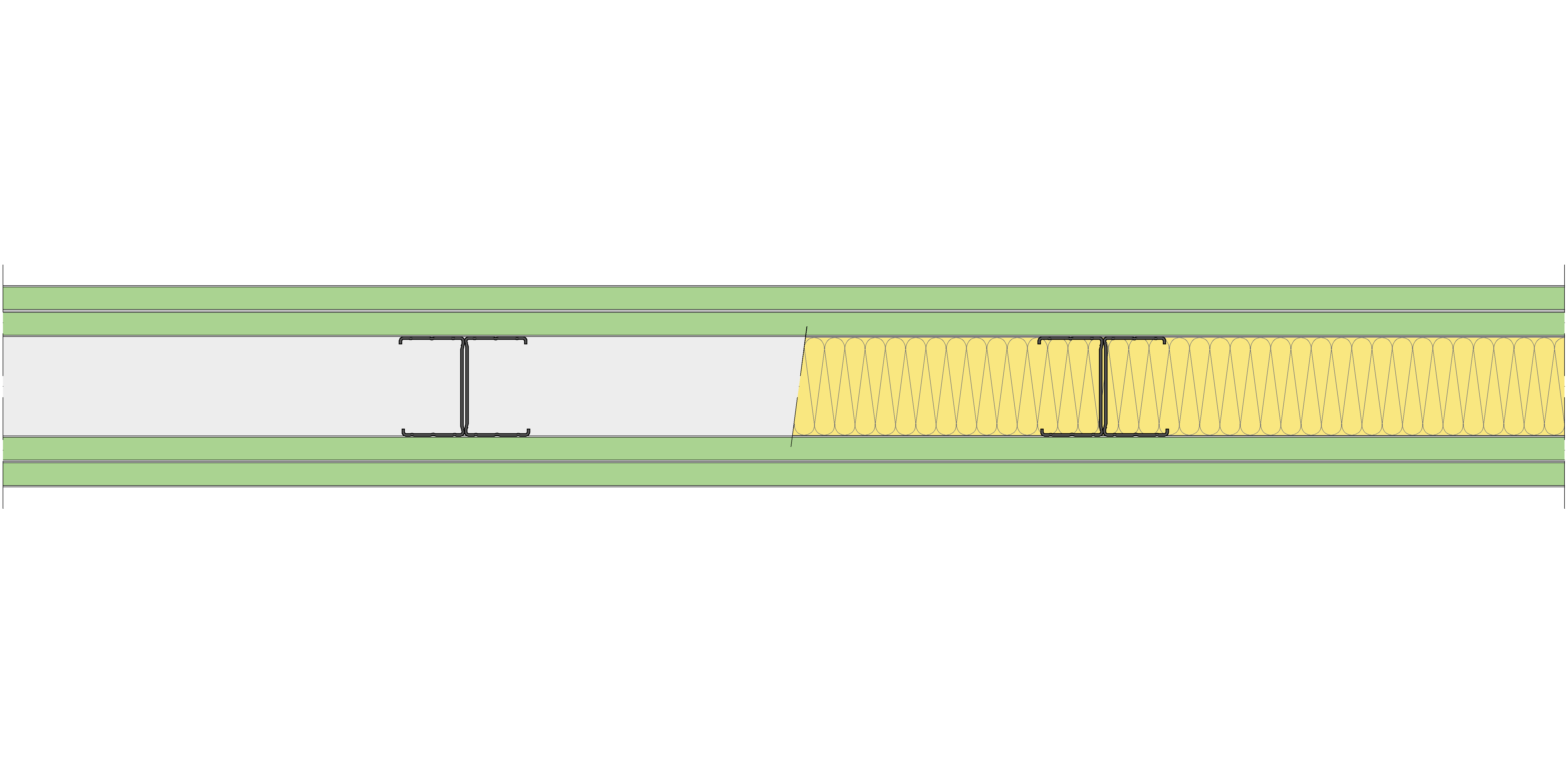 Tabique Pladur® 142/450 (70-45H) 4MAGNA H1 MW