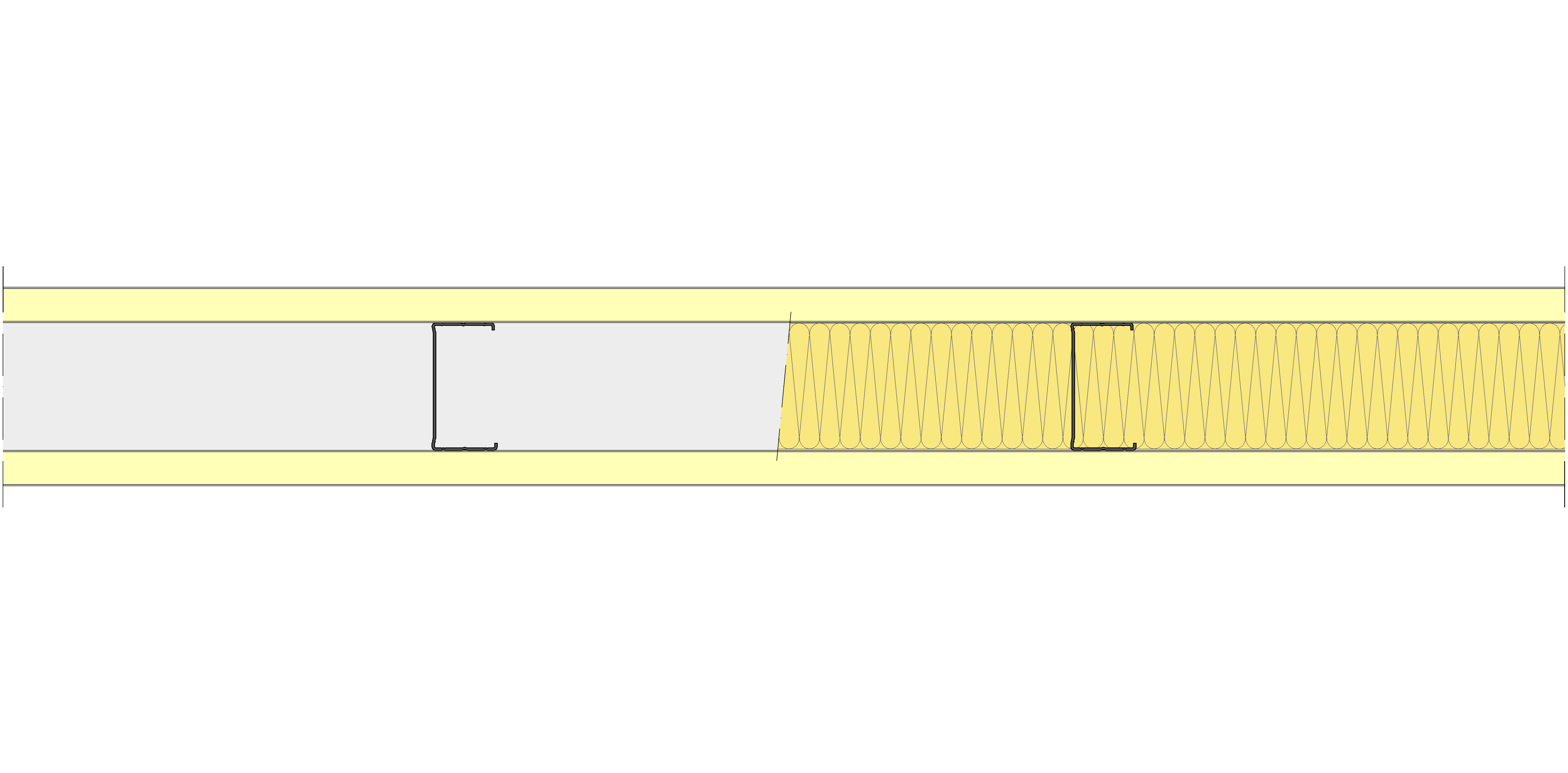 Tabique Pladur® 140/450 (90-45) 2MAGNA MW