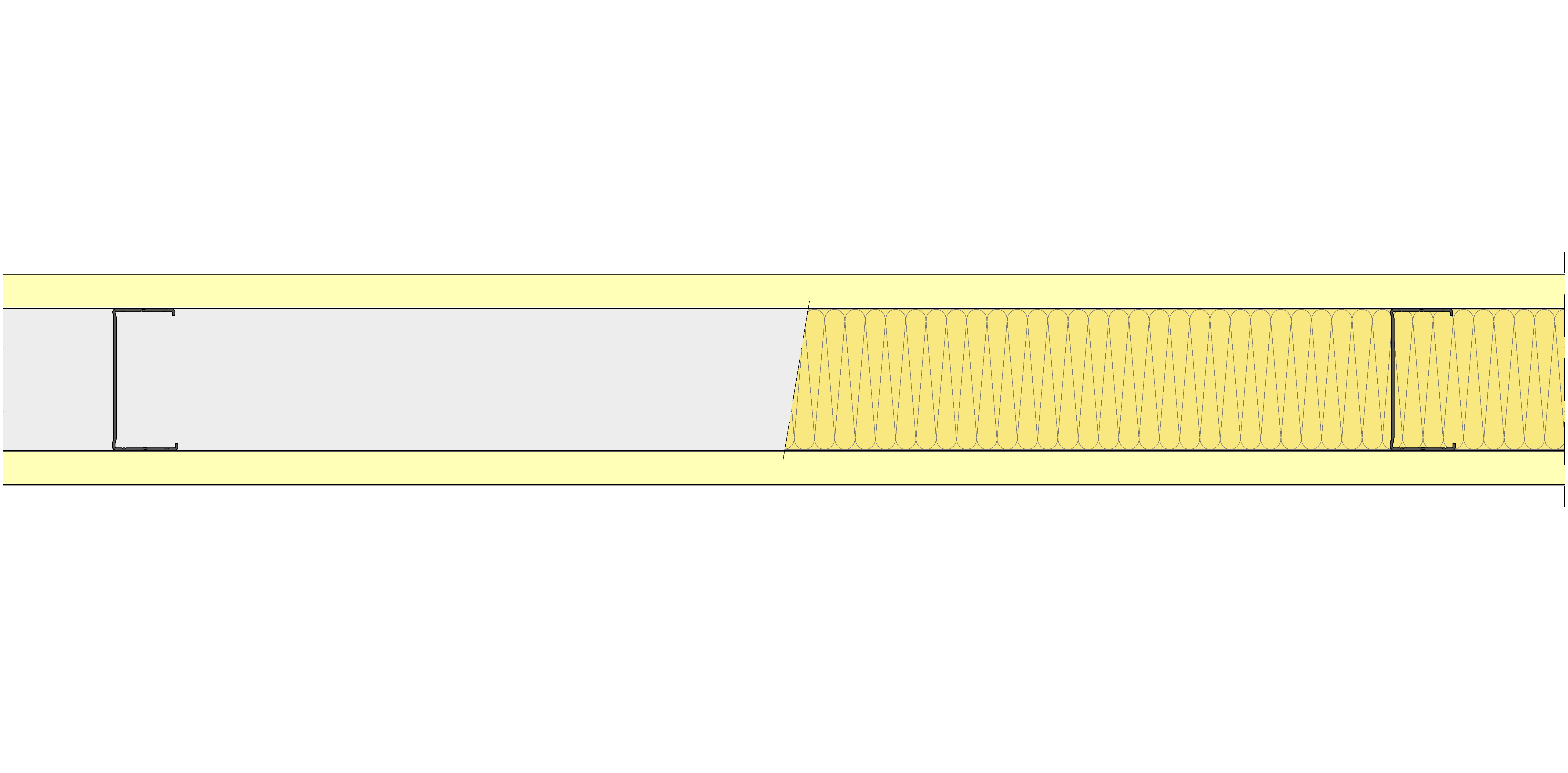 Tabique Pladur® 150/900 (100-45) 2MAGNA MW