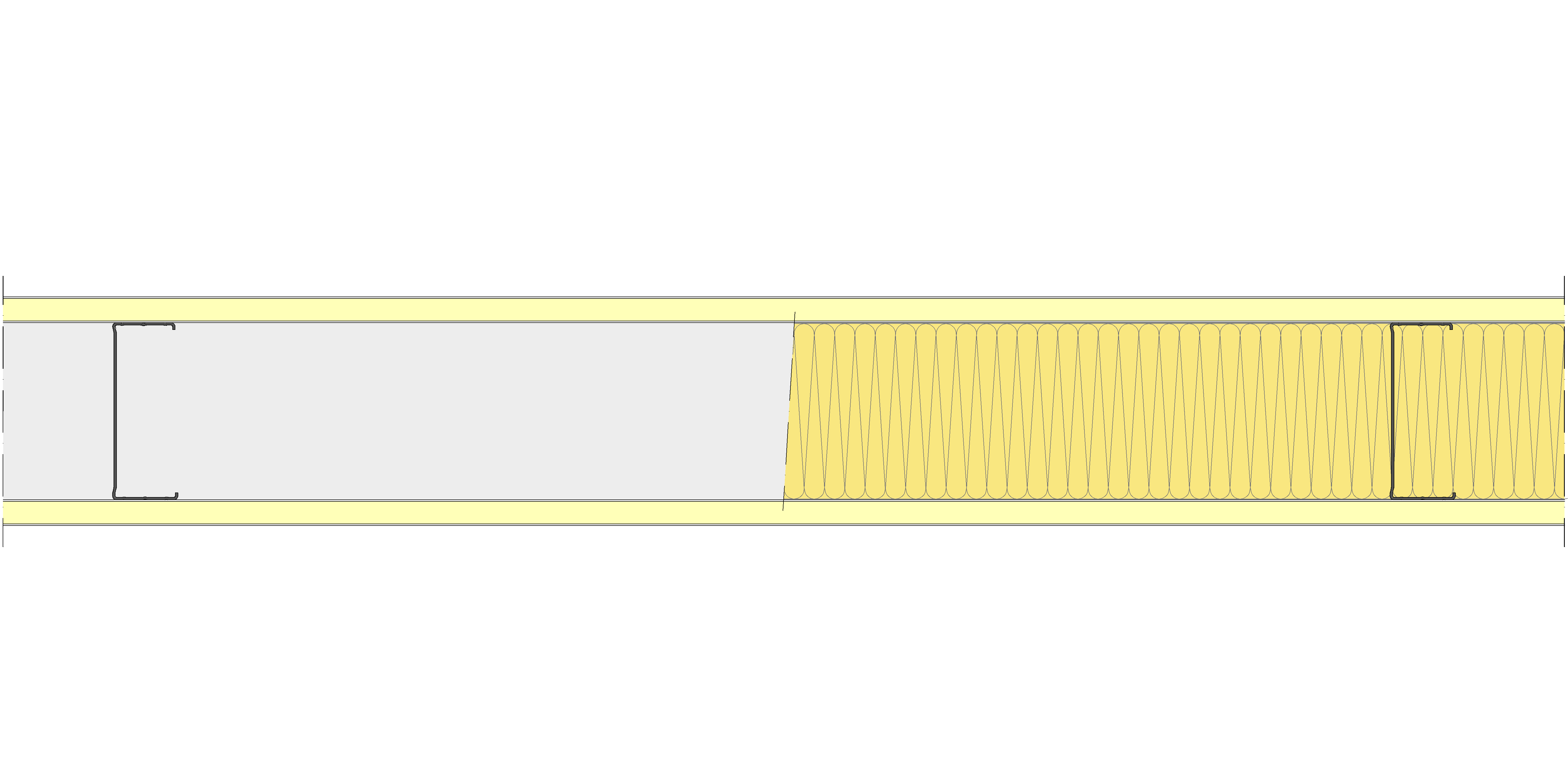 Tabique Pladur® 161/900 (125-45) 2MAGNA MW