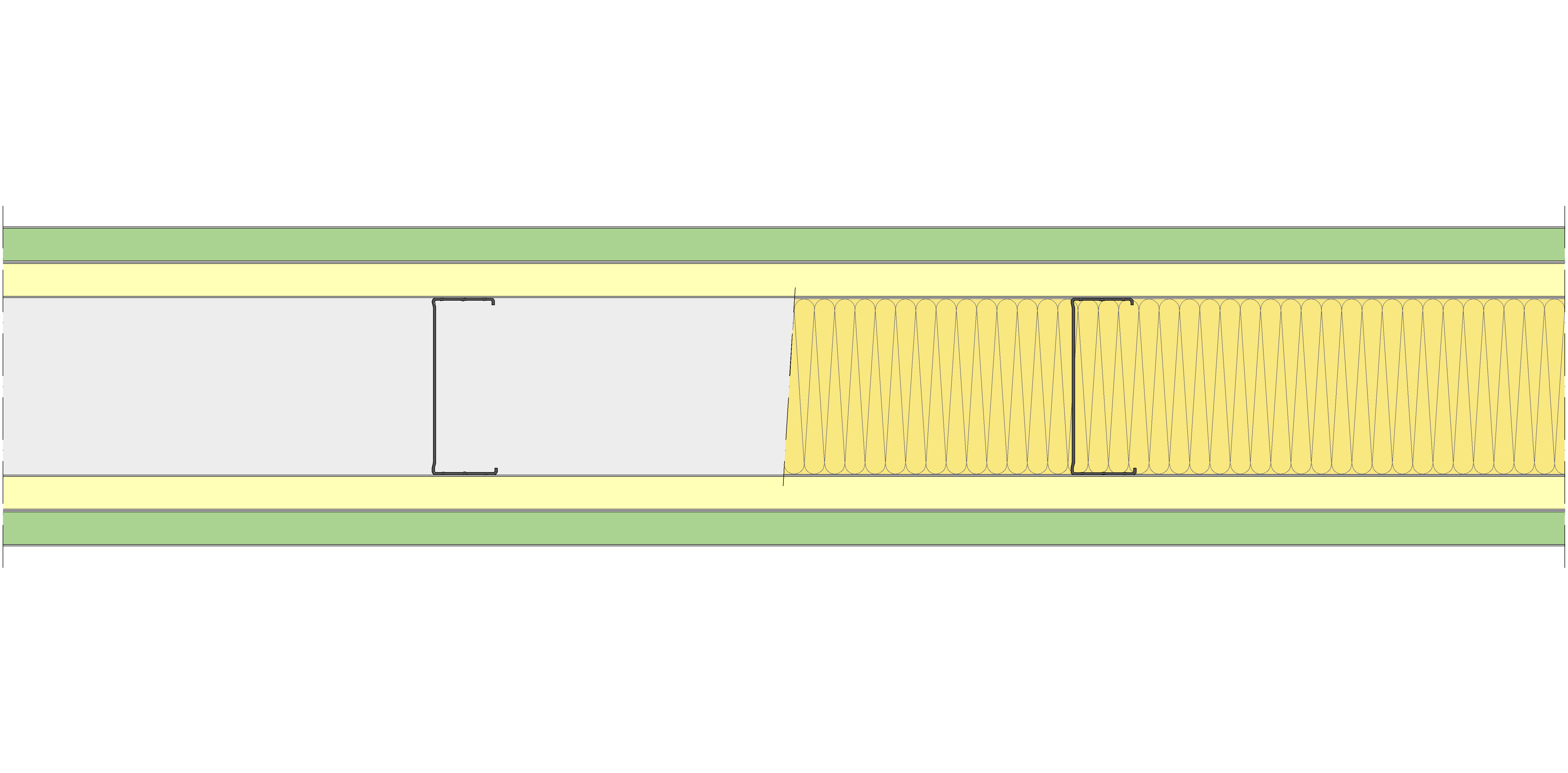 Tabique Pladur® 225/450 (125-45) 1MAGNA H1-2MAGNA-1MAGNA H1 MW