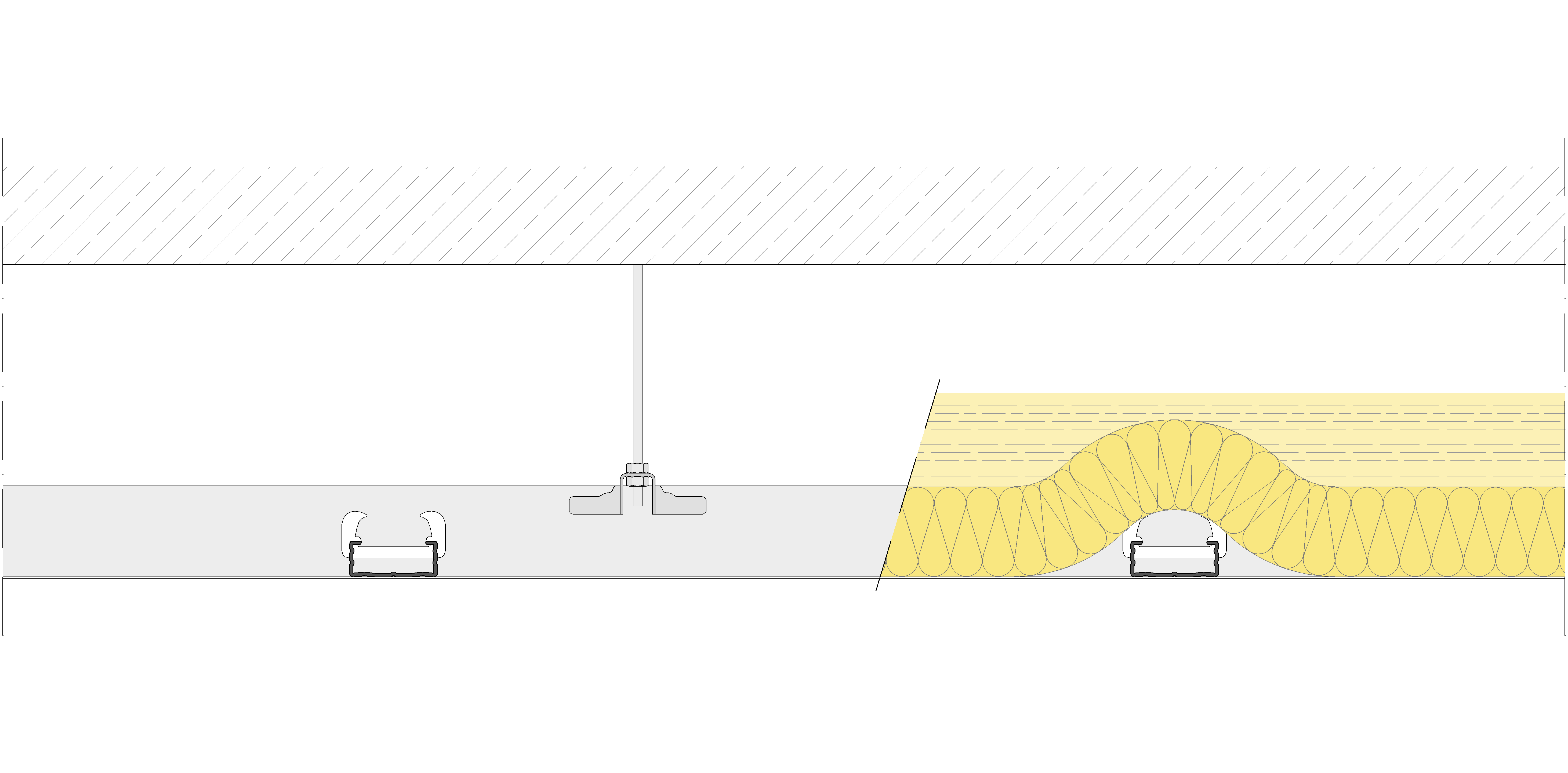 T.C. suspendido Pladur® NEO 48/1200x400 1x15 N A1 MW