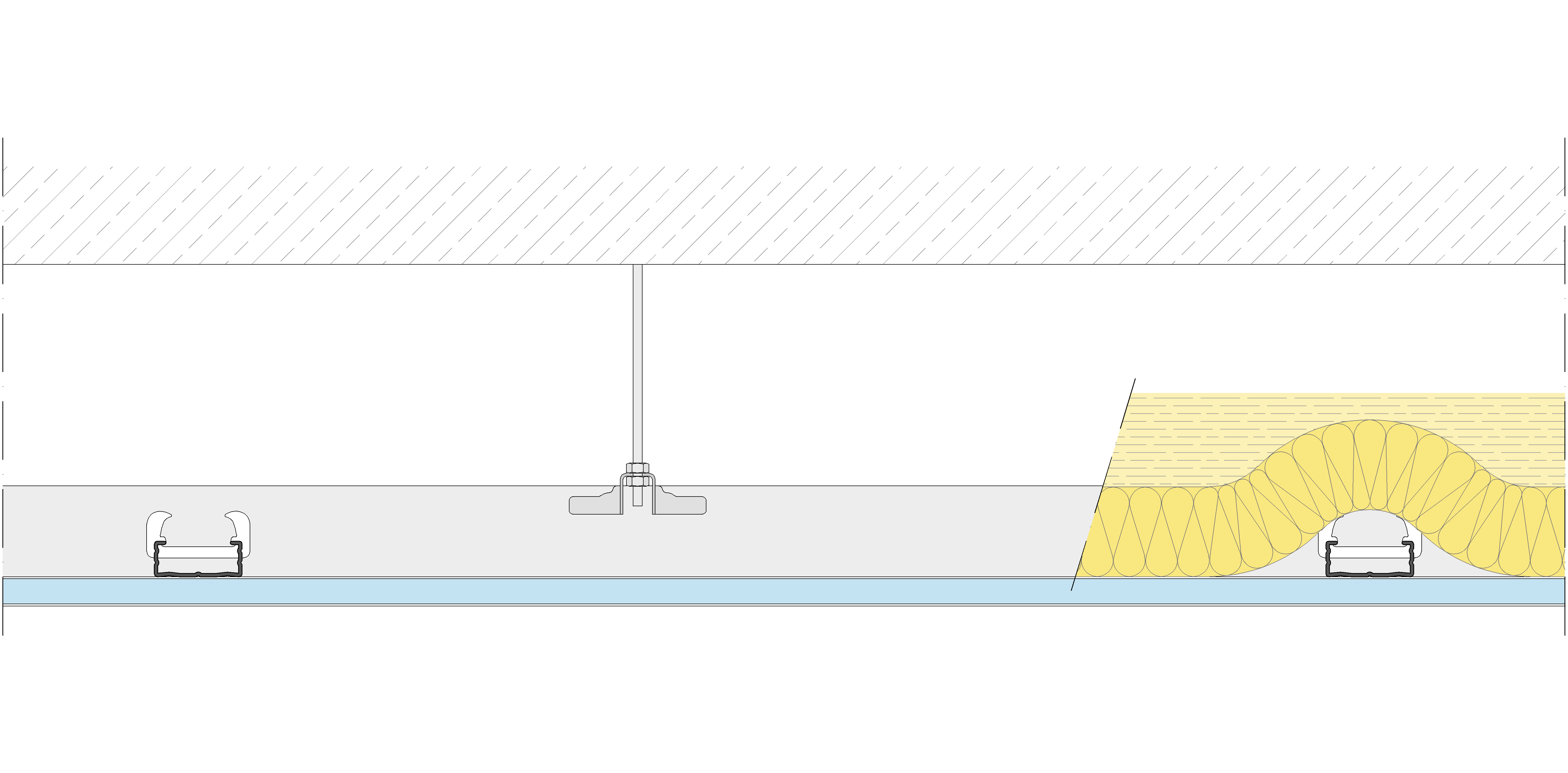 T.C. suspendido Pladur® NEO 48/1000x600 1x15 OMNIA MW