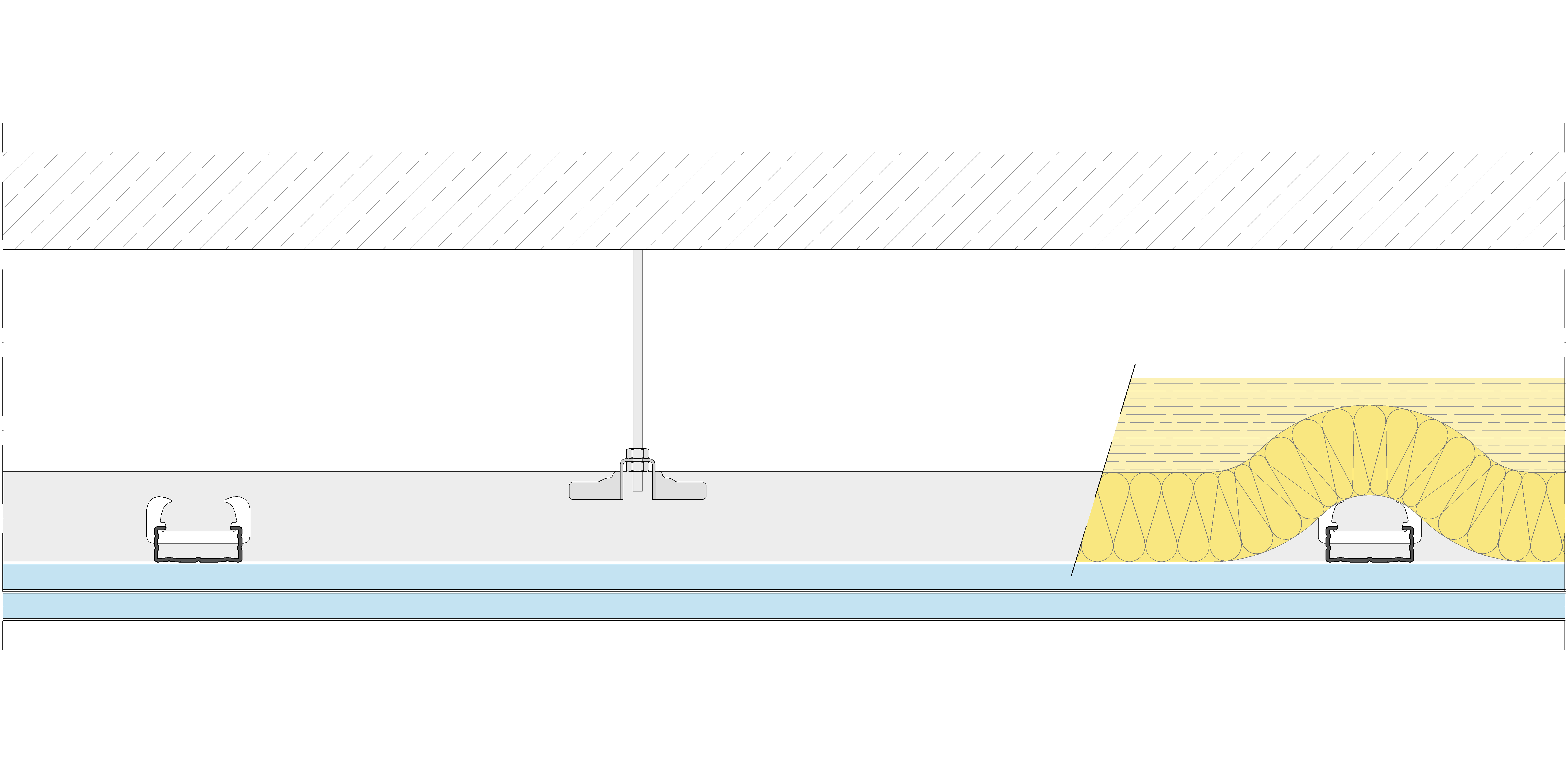 T.C. suspendido Pladur® NEO 48/1000x600 2x15 OMNIA LV