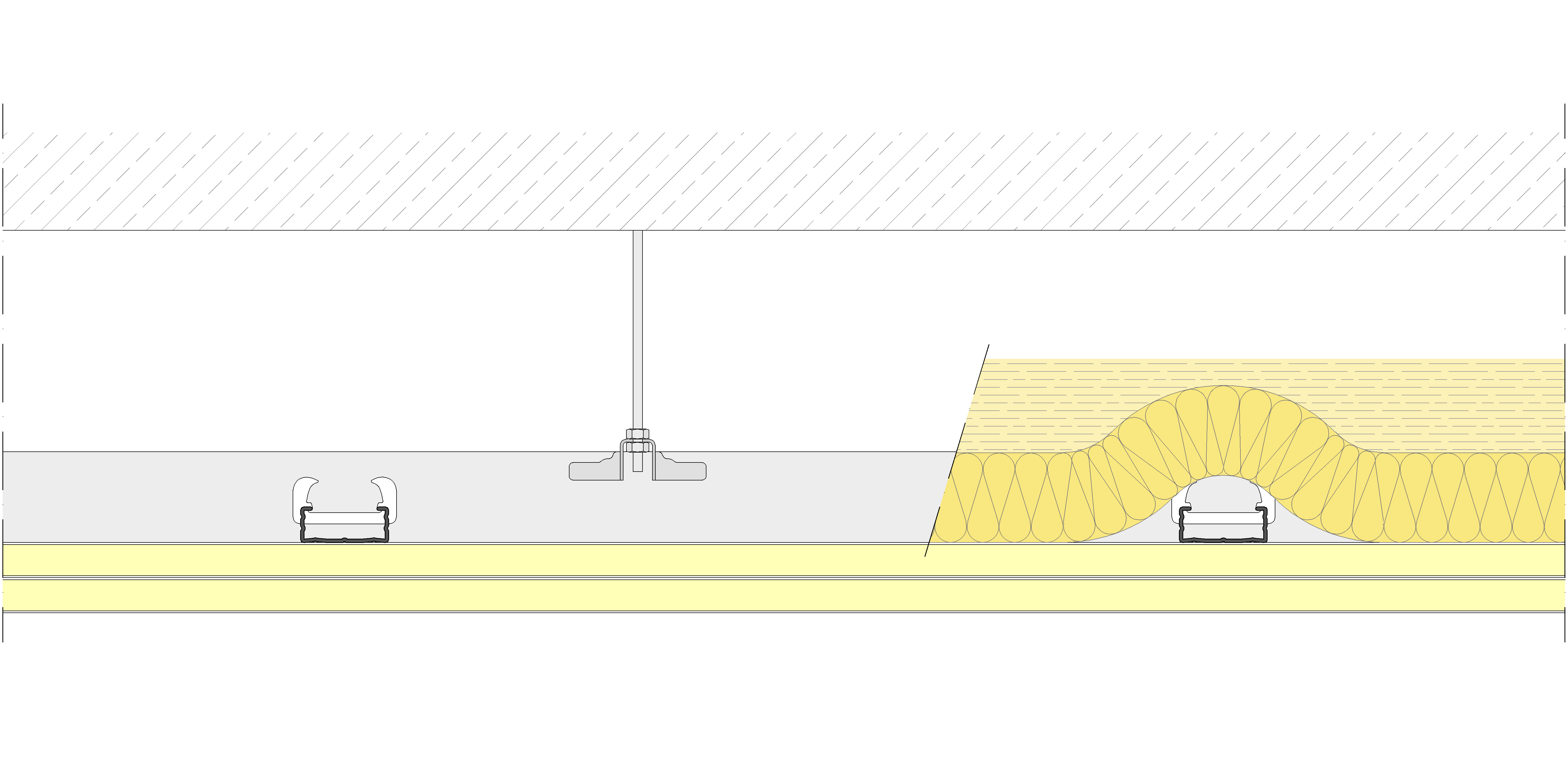 T.C. suspendido Pladur® NEO 48/1000x450 2x18 MAGNA LV