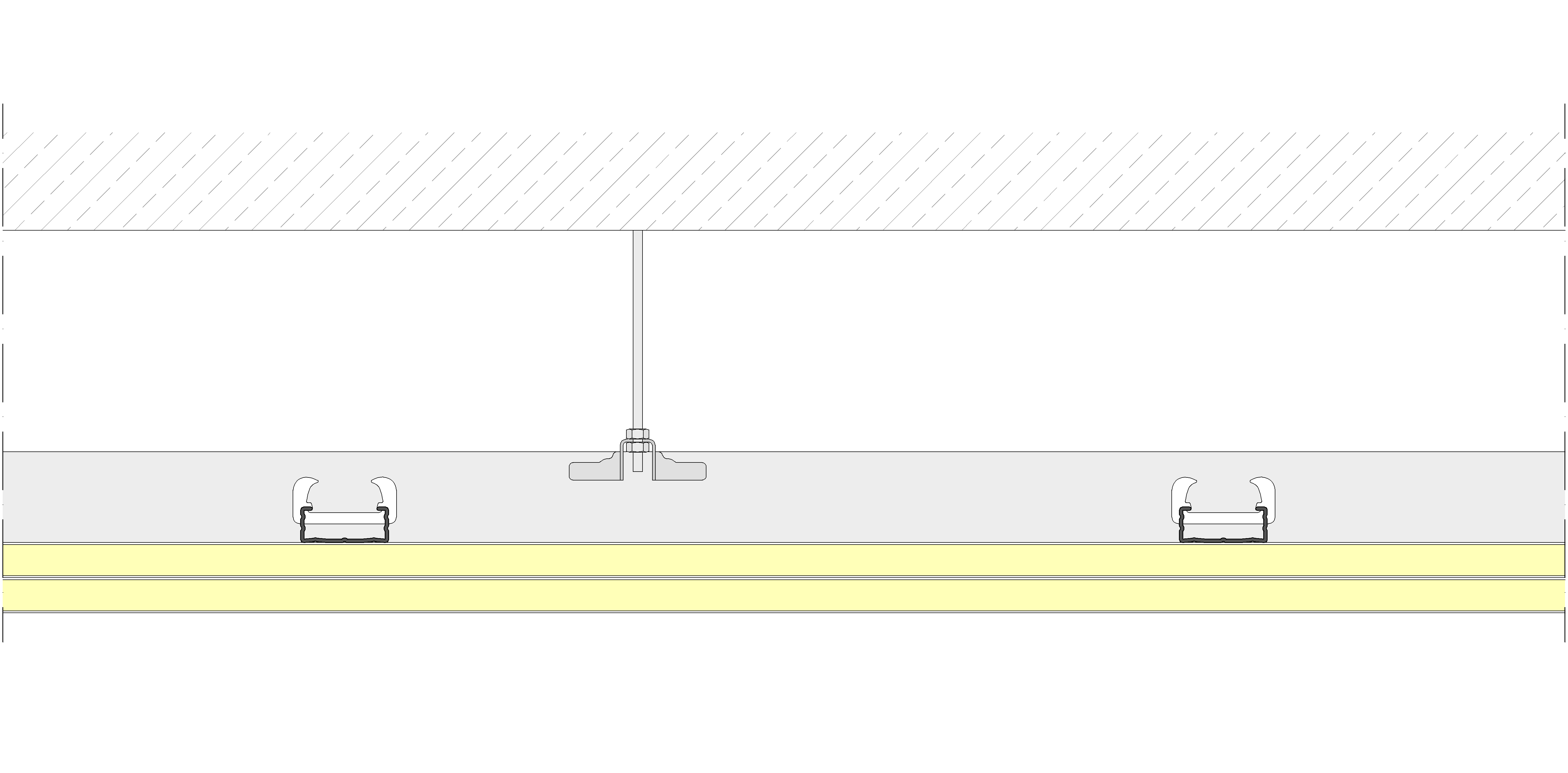 T.C. suspendido Pladur® NEO 48/1000x450 2x18 MAGNA