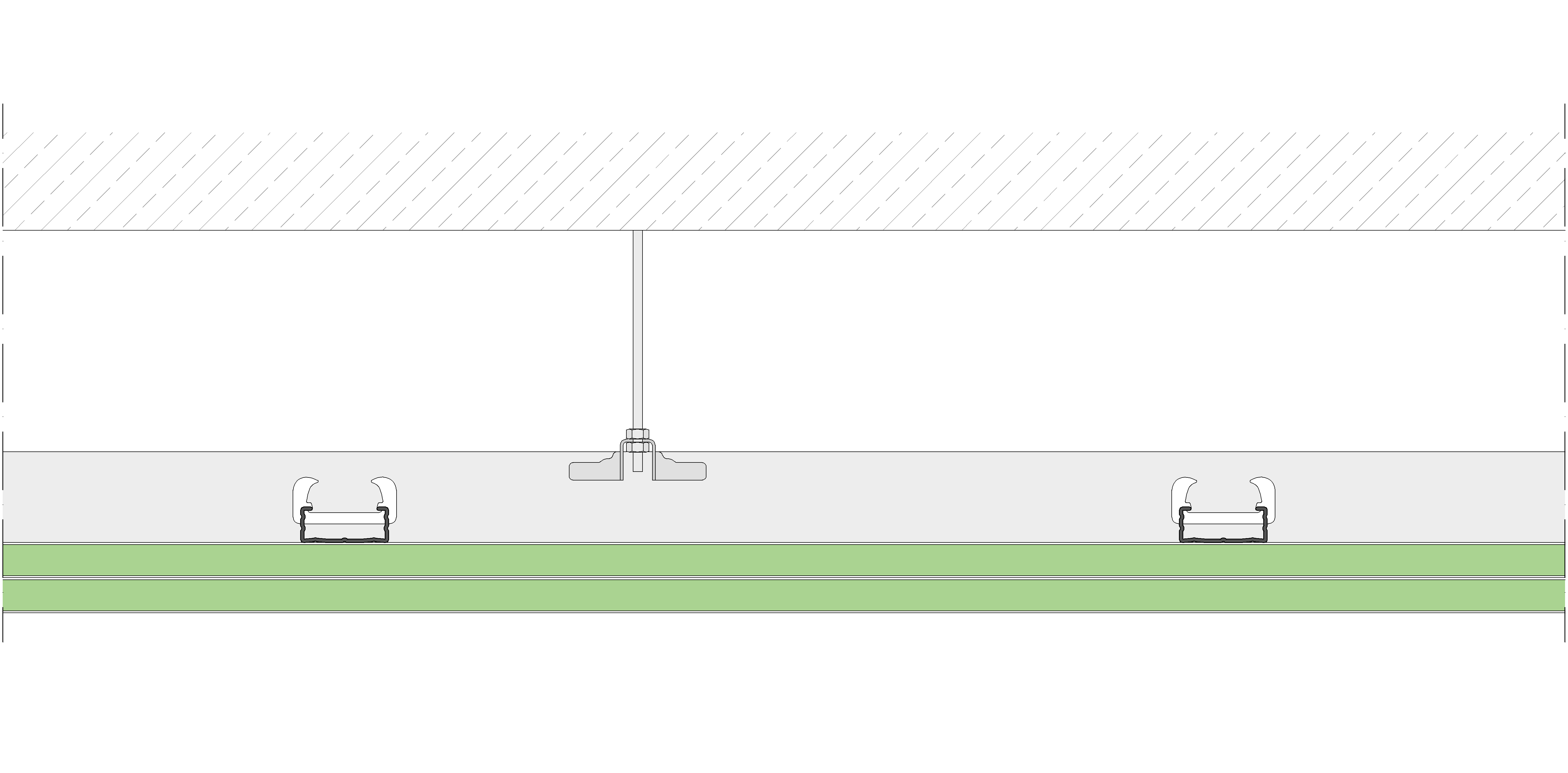 T.C. suspendido Pladur® NEO 48/1000x450 2x18 MAGNA H1