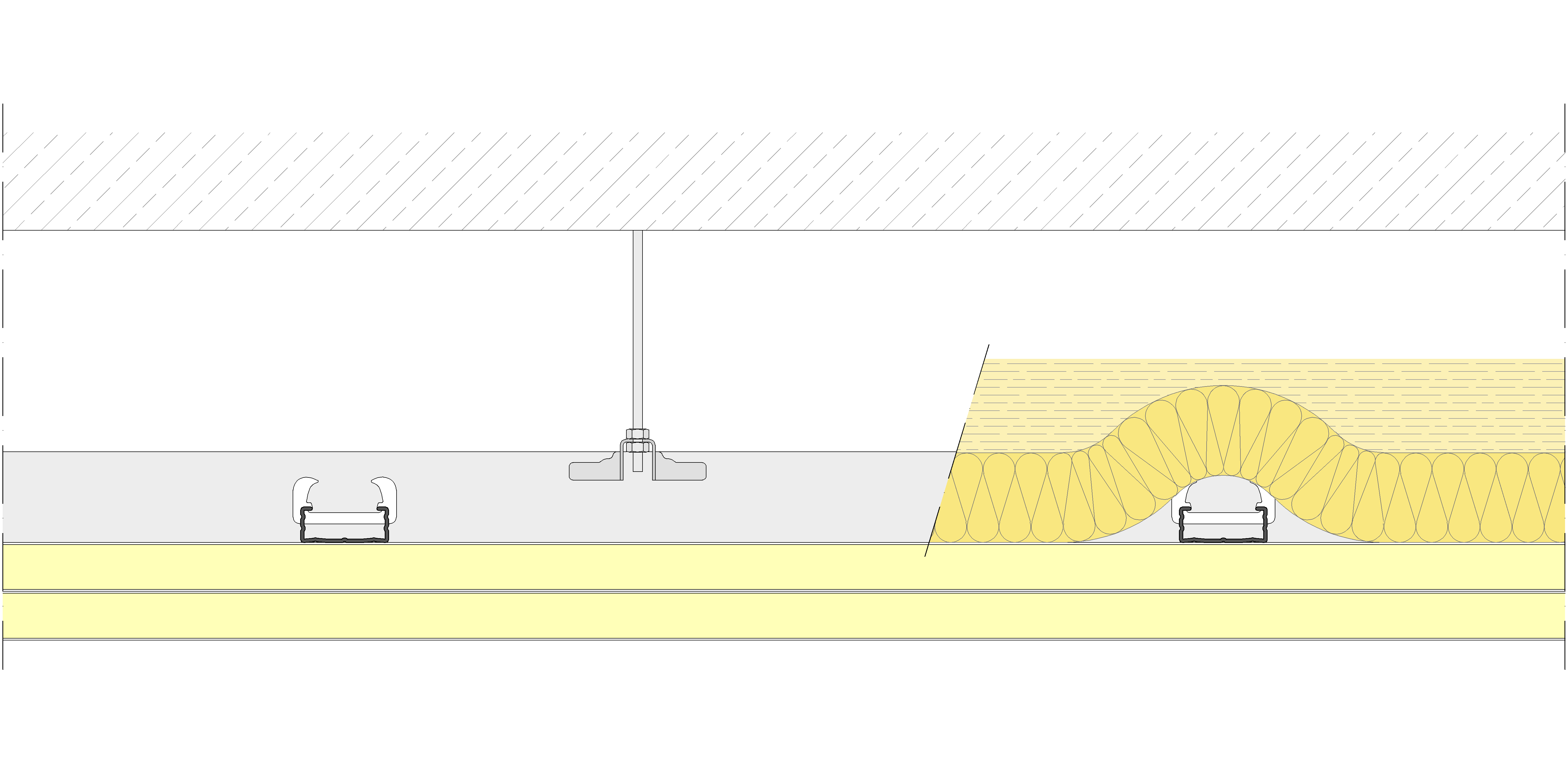 T.C. suspendido Pladur® NEO 48/1000x450 2x25 MAGNA LV