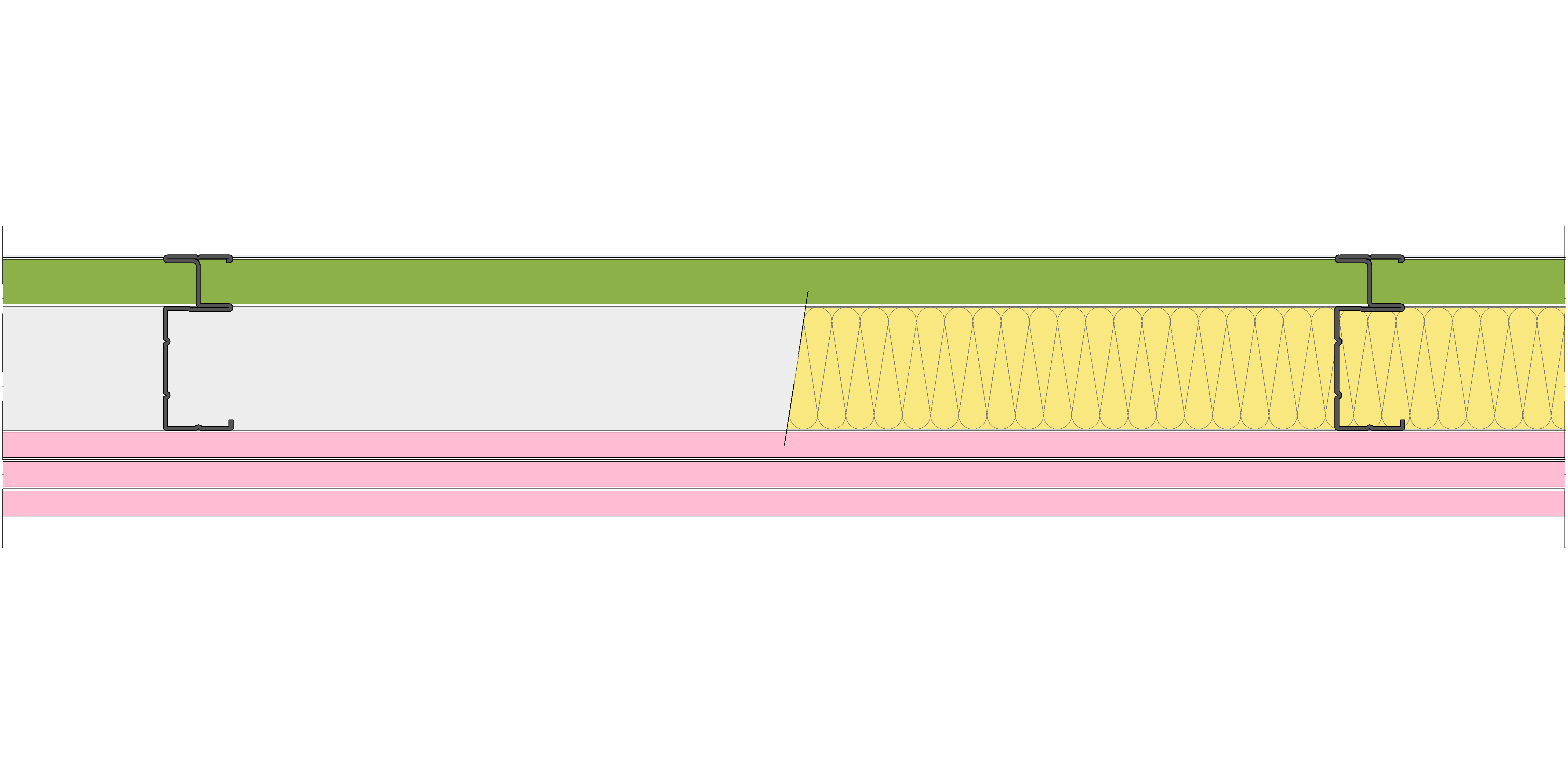Tabique Pladur® CH 135/600 1CH+3F LR