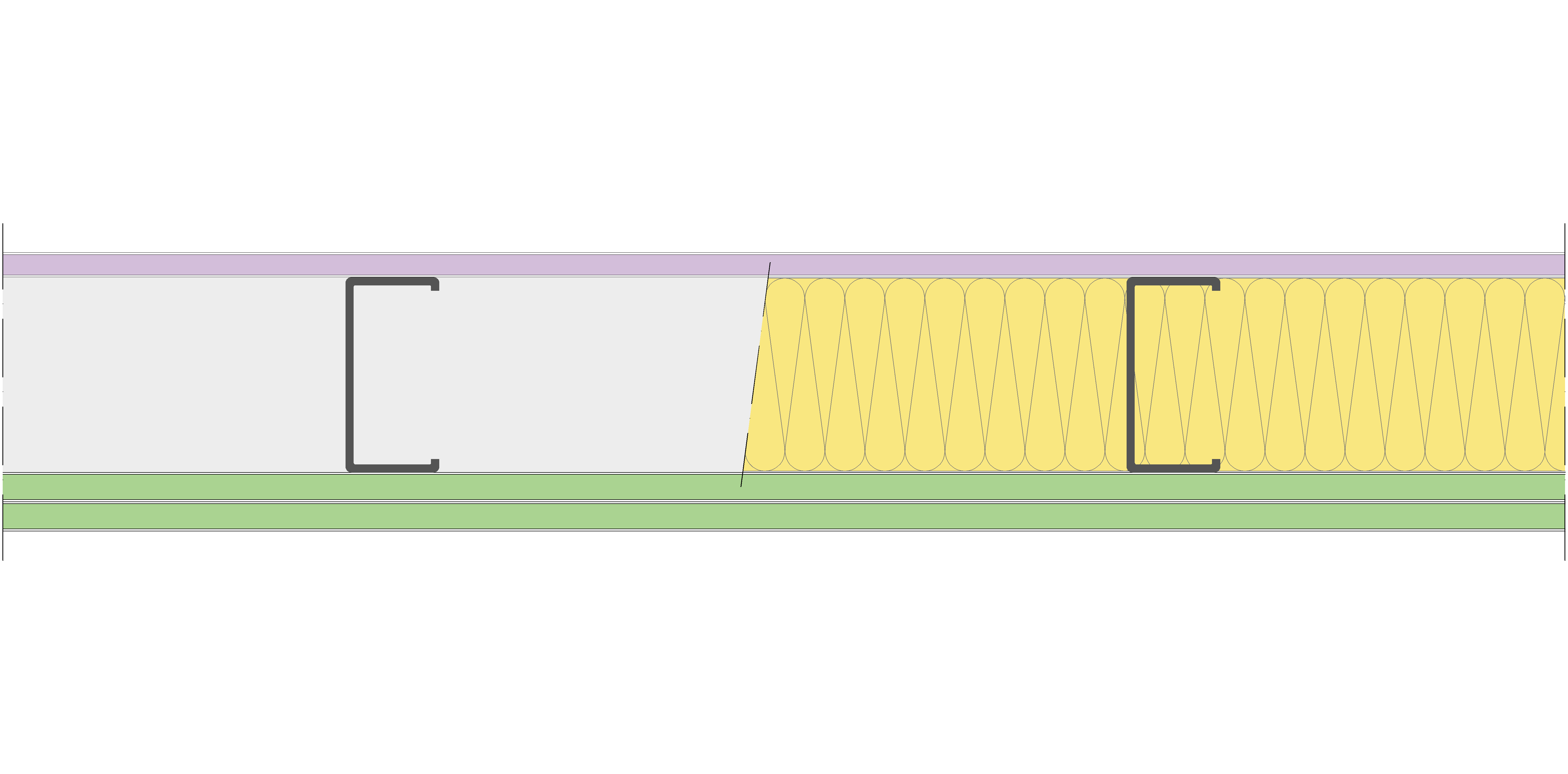Fachada Ligera Pladur® EXO 142,5 (100-48-2 Z2/400) WD + 2H1 MW